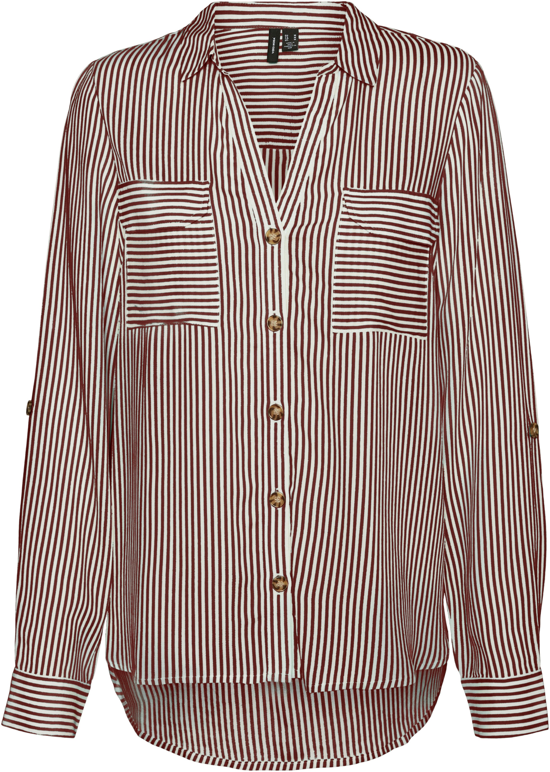 Vero Moda Hemdbluse »VMBUMPY L/S SHIRT NEW WVN GA NOOS«