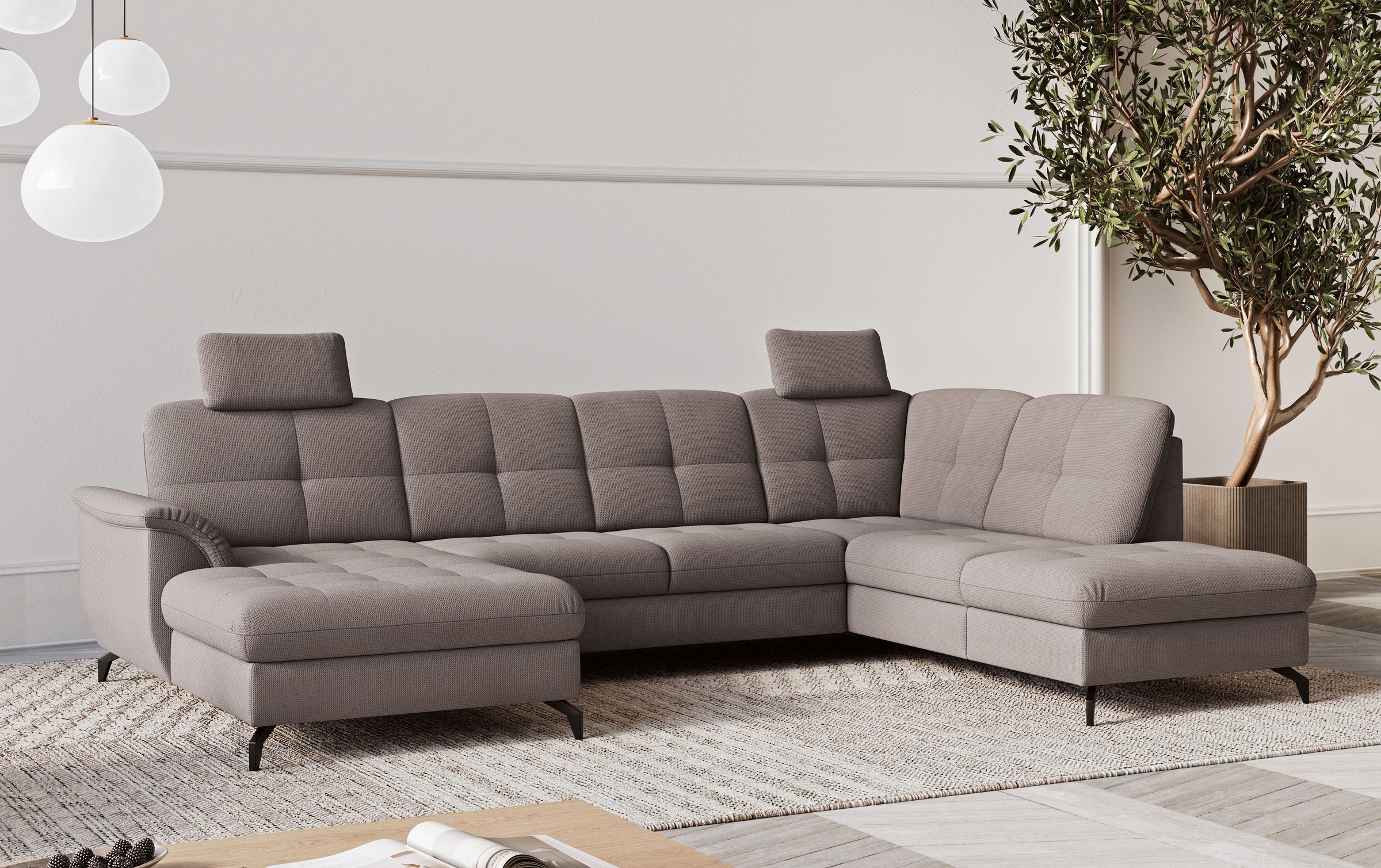 sit&more Wohnlandschaft »Zora« wahlweise mit Bettfunktion und Bettkasten günstig online kaufen