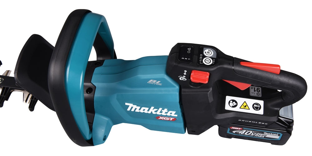 Makita Akku-Heckenschere »»UH006GZ« XGT, 40V max., 60 cm, 25 mm, ohne Akku und Ladegerät« ()  bürstenlos, für dicke Zweige bis Ø25mm, dreiseitig geschliffen