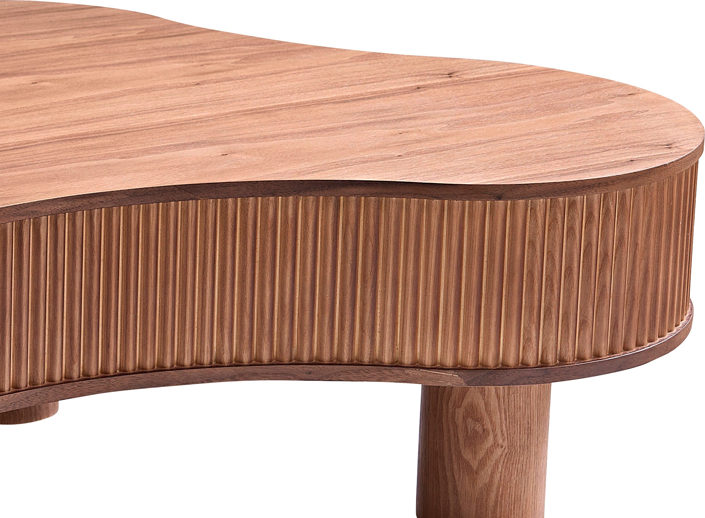 SalesFever Couchtisch, (1 St.), mit Massivholz-Lamellen