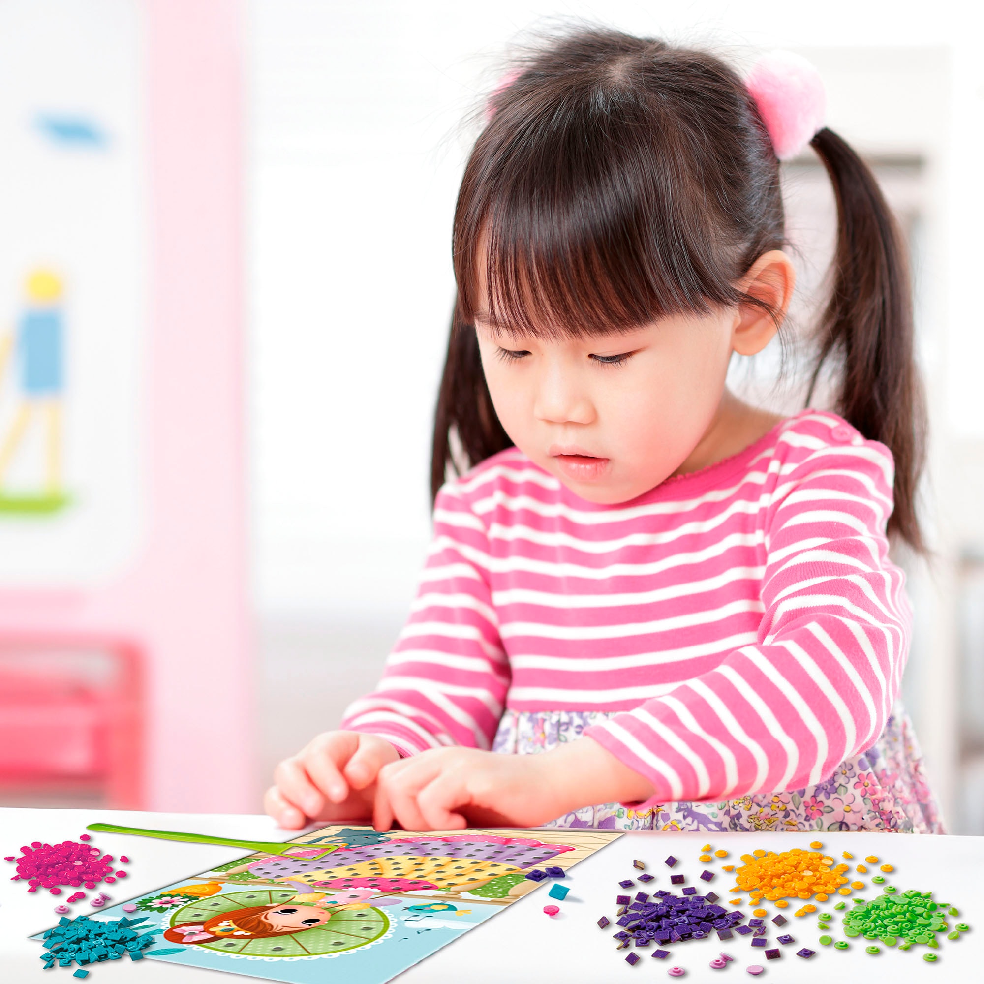 Ravensburger Kreativset »BeCreative Midi, Bastelset DIY Mosaik Prinzessinnen«, Made in Europe