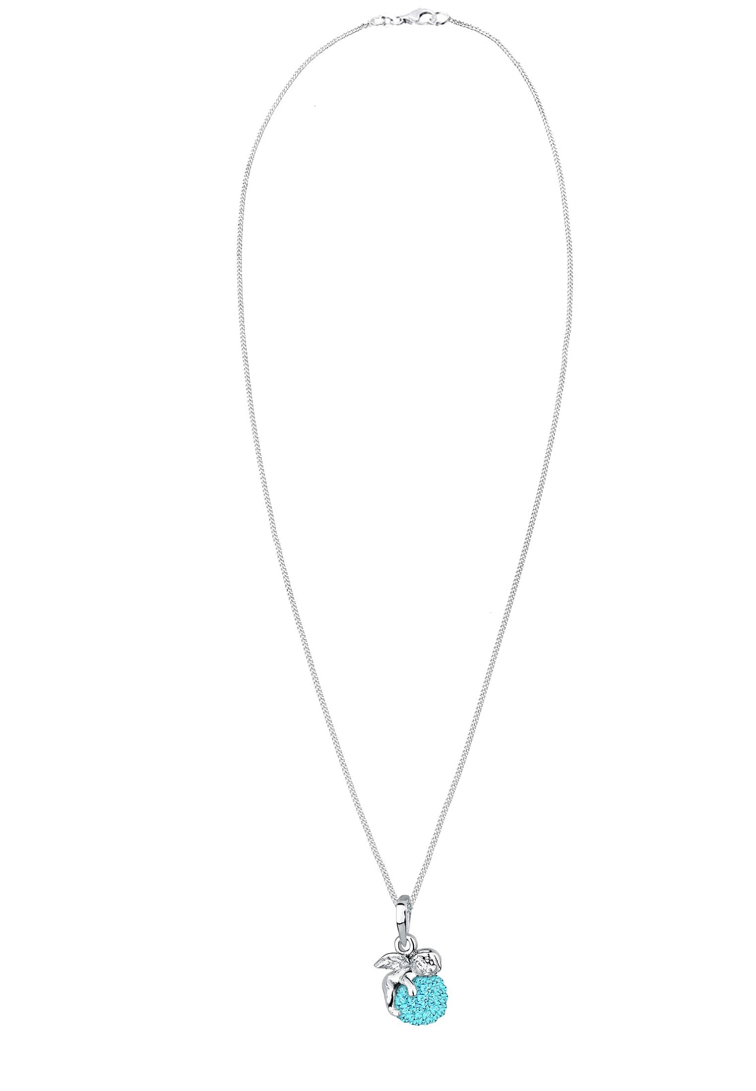 Elli Collierkettchen »Engel Glas Kristalle 925 Sterling Silber«