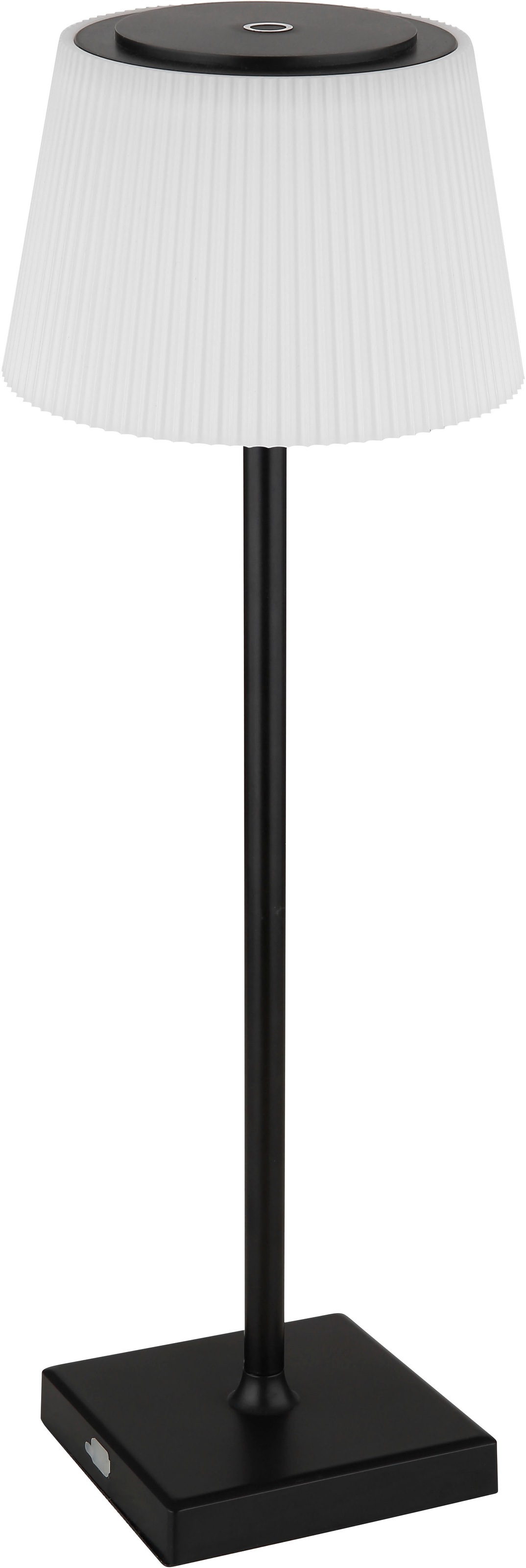 GLOBO LIGHTING Tischleuchte »GREGOIR« LED-Modul 1 Stk. warmweiß - kaltweiß Tischlampe Nachttischlampe Deko-Tischleuchte Schlafzimmer