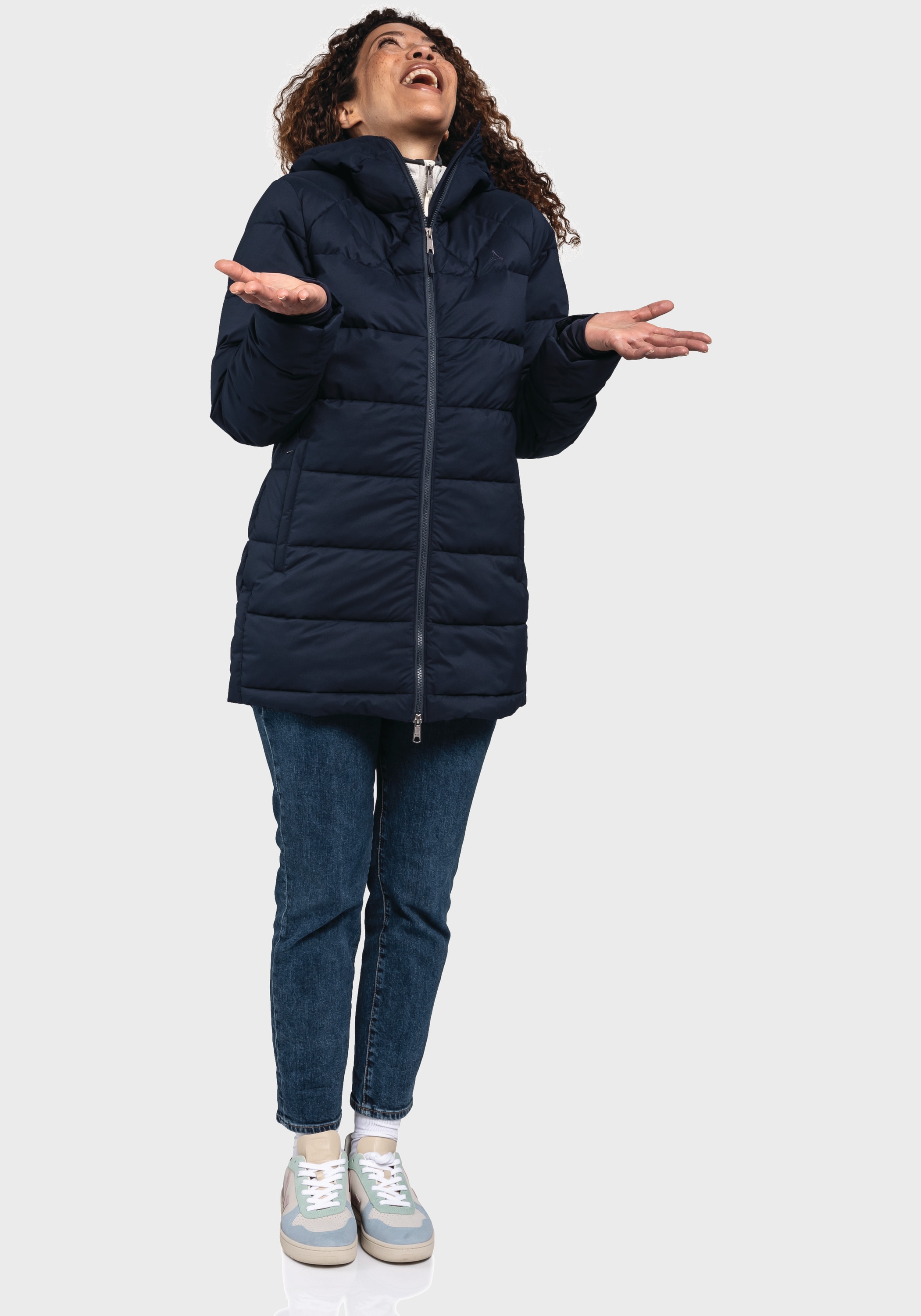 Schöffel Parka »Insulated Parka Boston L«, mit Kapuze