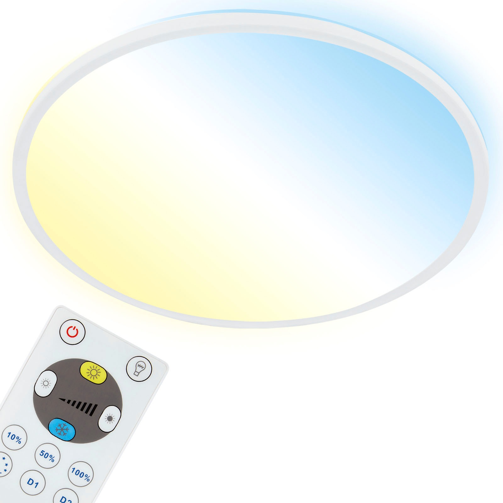 Briloner Leuchten LED Panel »7080016 SLIM«, Leuchtmittel LED-Board   LED fe günstig online kaufen