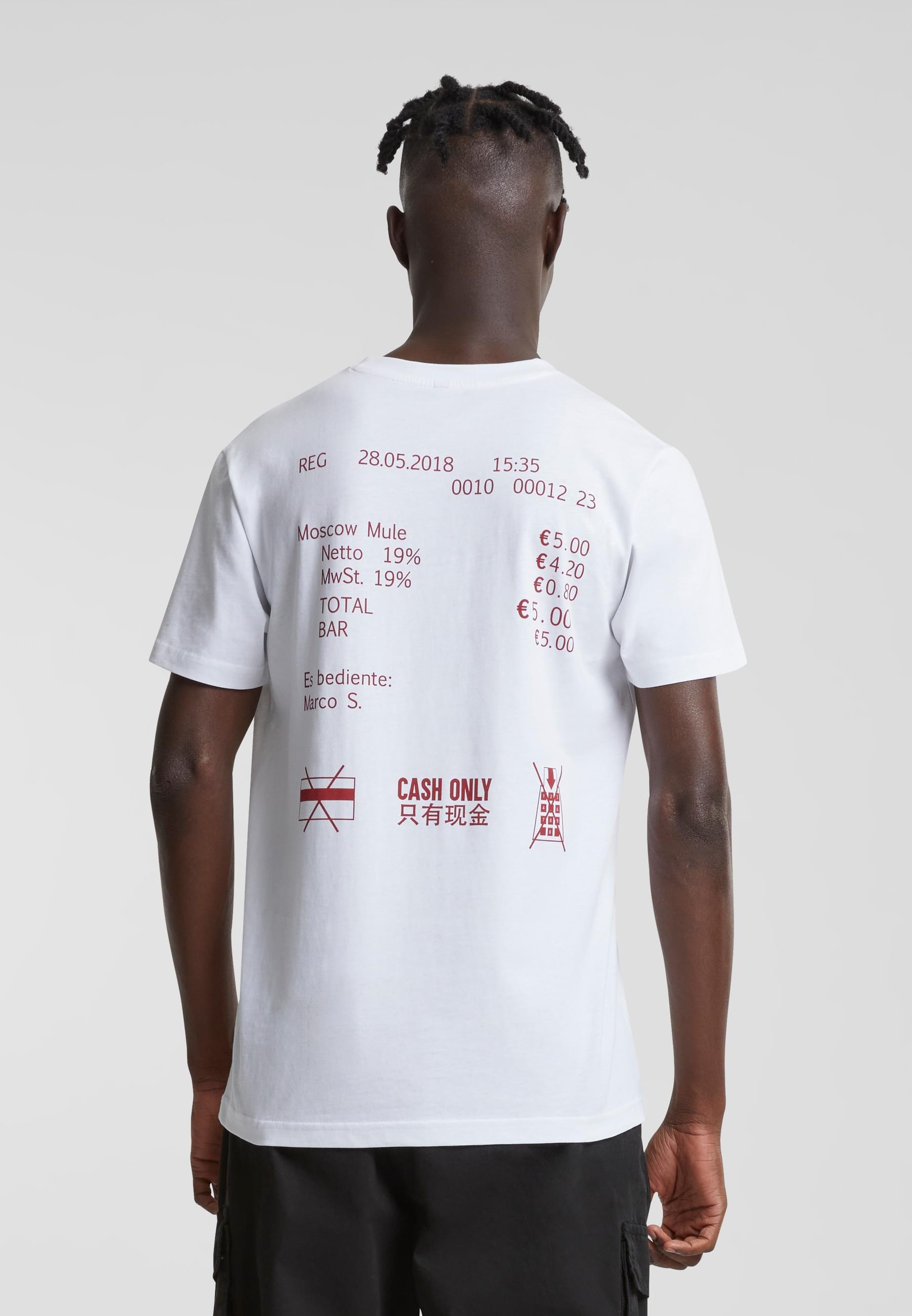 MisterTee Kurzarmshirt »MisterTee Herren Cash Only Tee« 1 Stk.