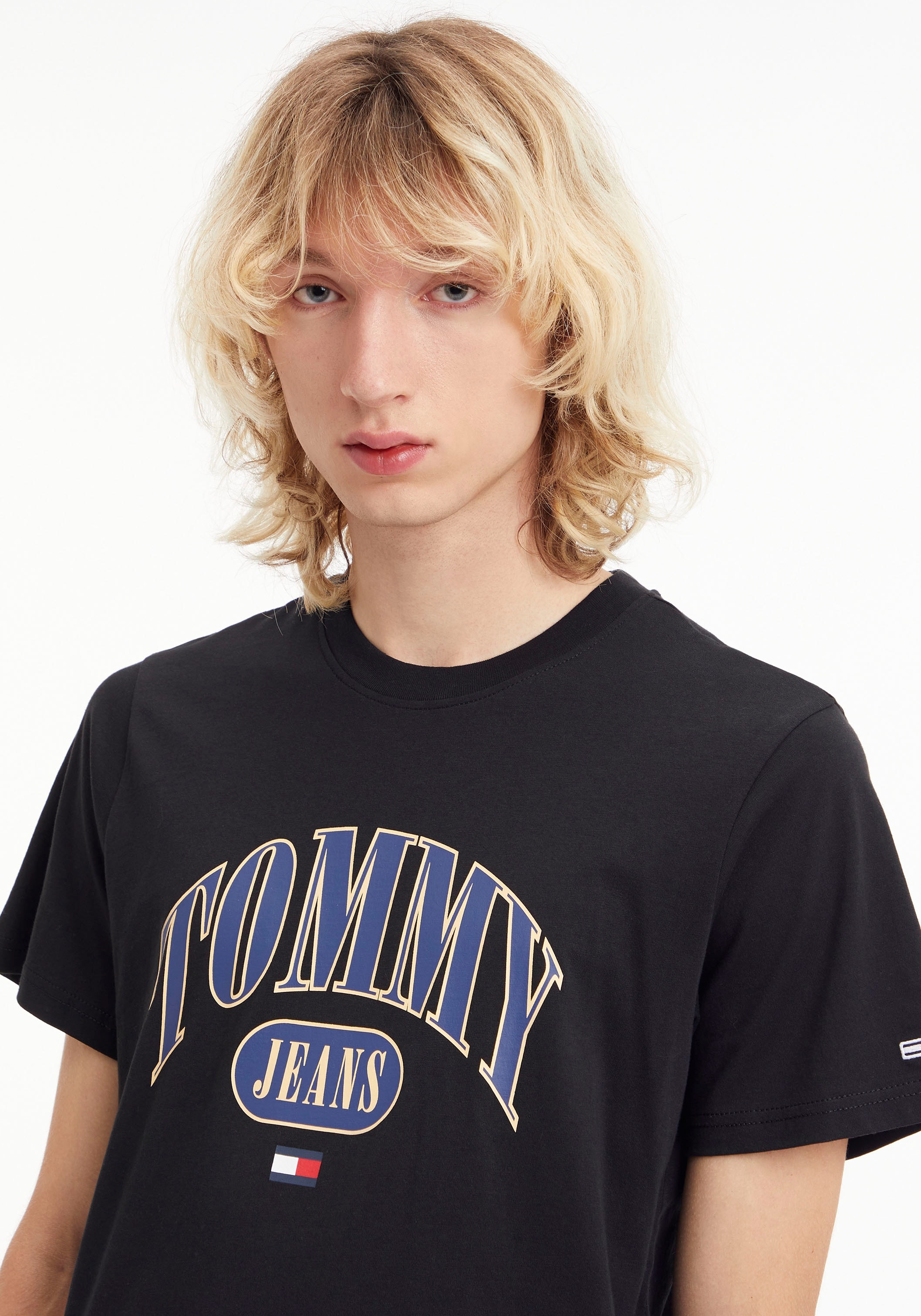 Tommy Jeans T-Shirt »Shirt REG ENTRY TEE«, mit Logodruck bestellen