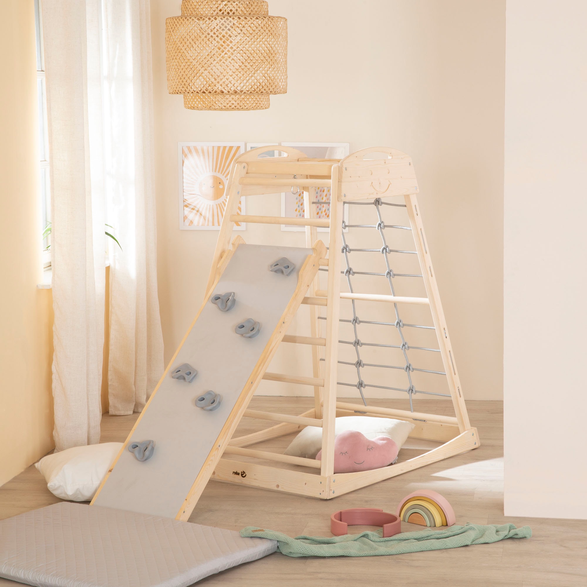 roba® Rutsche »Rutschbrett für roba Kletterdreieck«, für roba Kletterdreieck und Spielturm