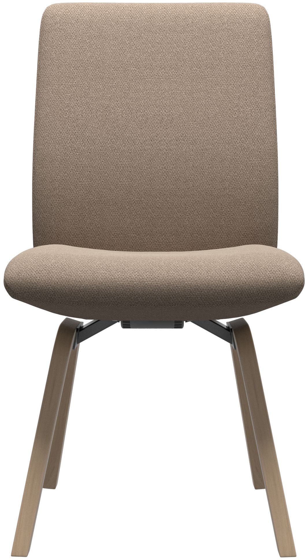 Stressless® Polsterstuhl »Laurel«, ROHLEDER Stoff Q2 FARON, Low Back, Größe L, mit schräggestellten Beinen in Walnuss