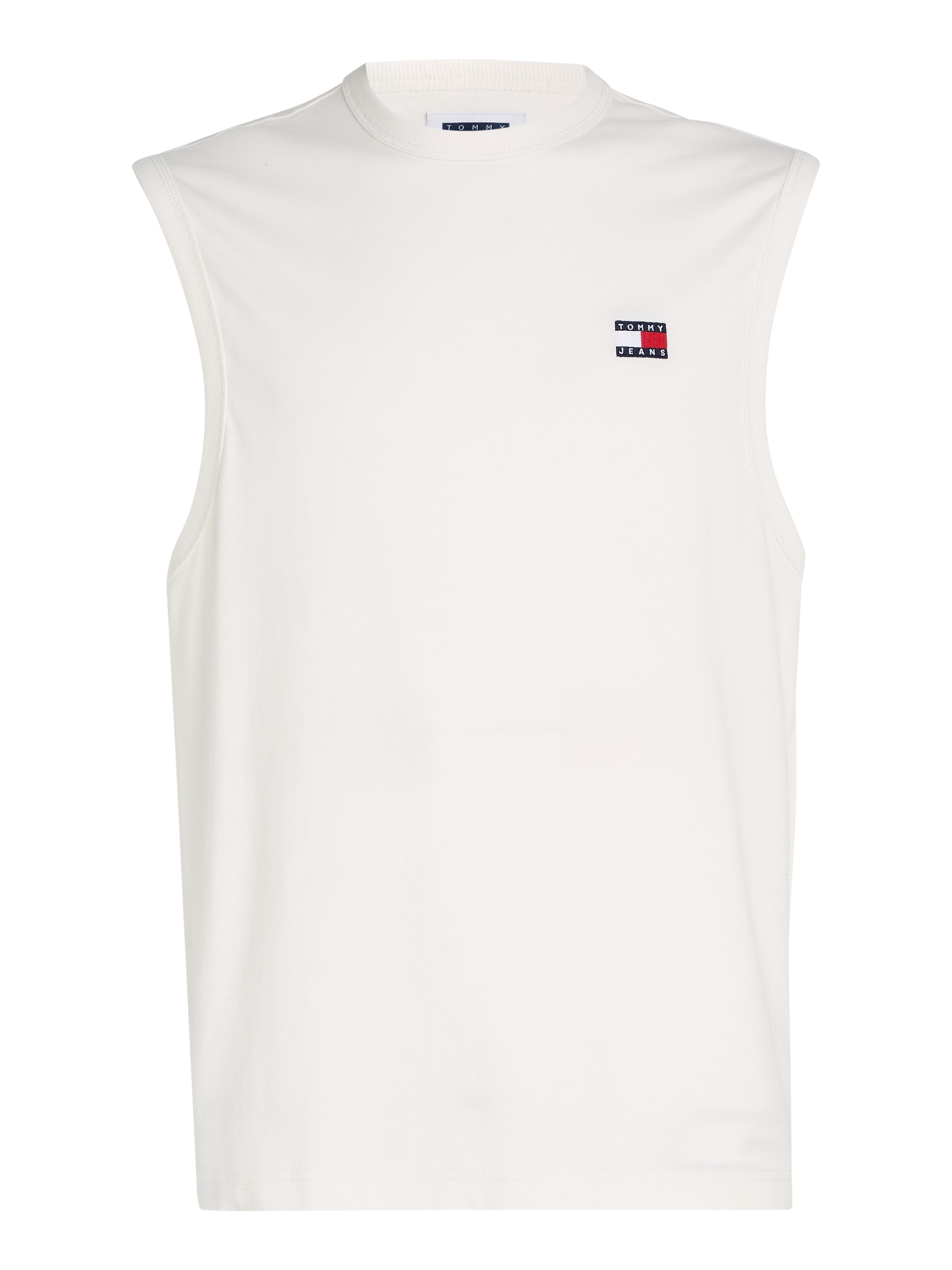 Tommy Jeans Rundhalsshirt »TJM REG BADGE TANK TOP EXT«, mit Logoprägung