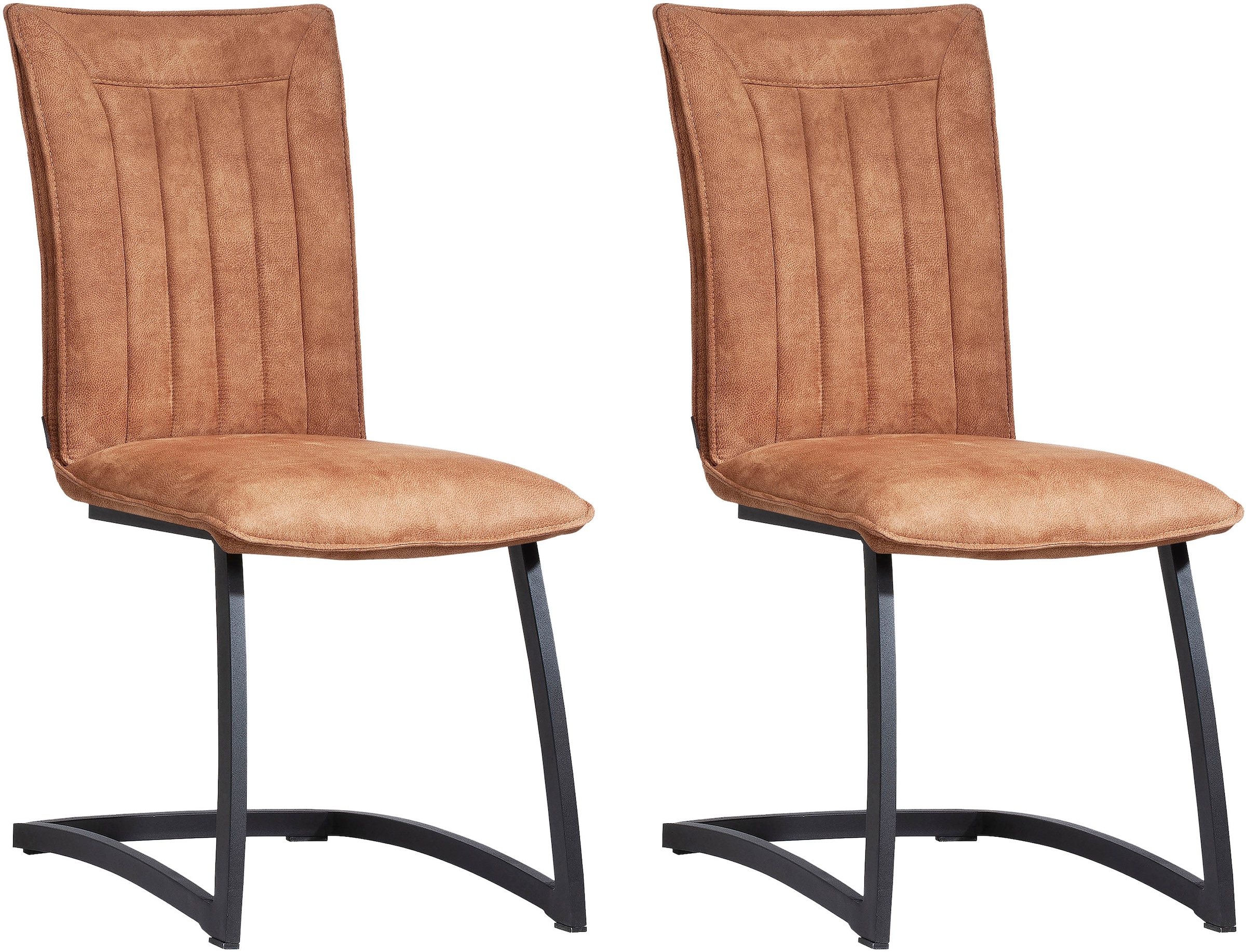 OMG Design Freischwinger »Amara«, (Set), 2 St., Stoff, Esszimmerstuhl, Küch günstig online kaufen