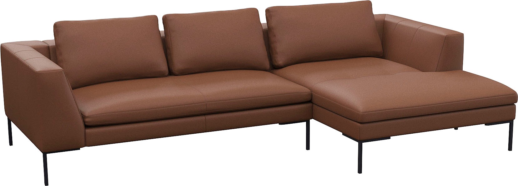 FLEXLUX Ecksofa »Loano, toller Sitzkomfort, L-Form«, modernes Sofa, frei im günstig online kaufen