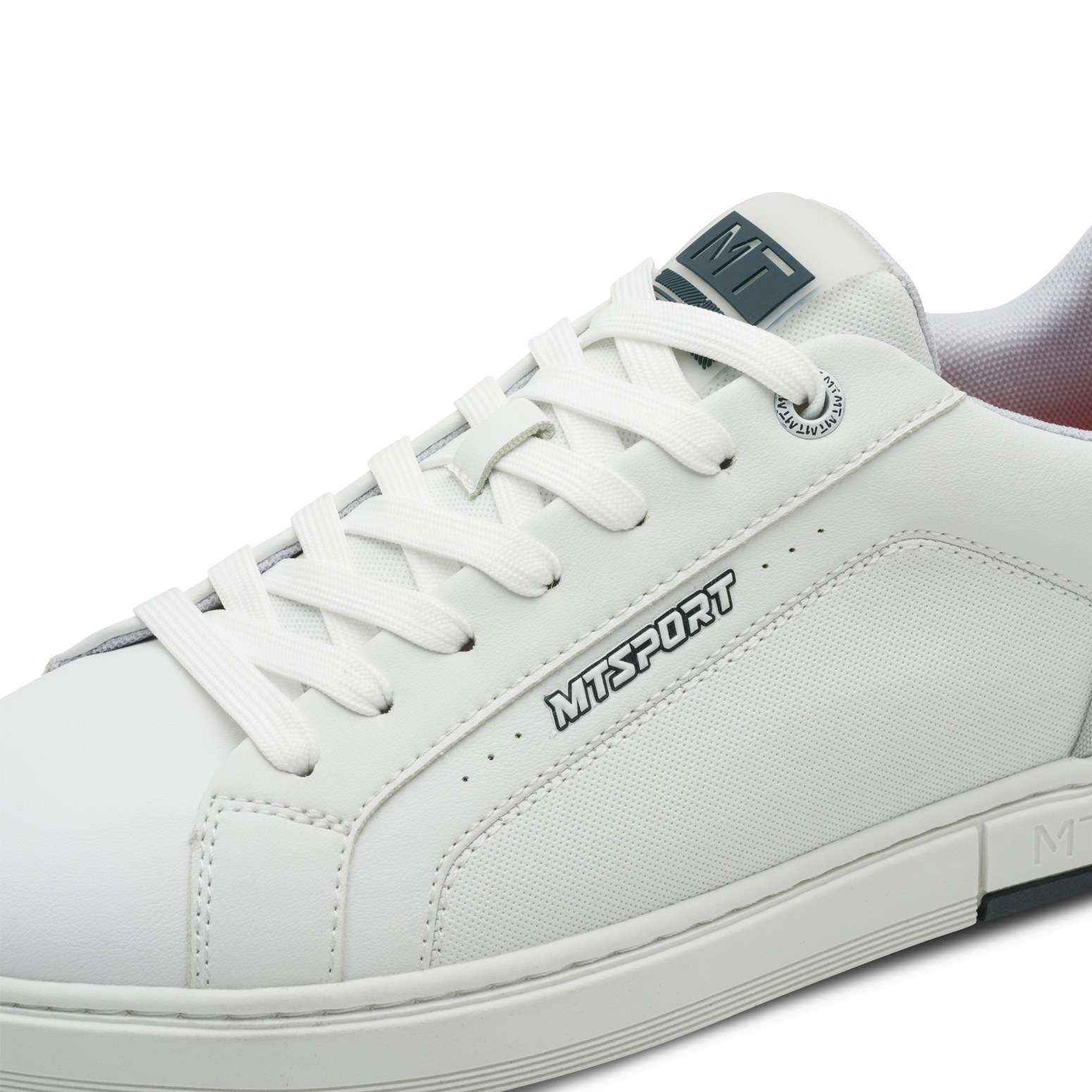 MARCO TOZZI Sneaker  , Freizeitschuh, Halbschuh, Schnürer mit Ziernähten und Kontrastbesatz