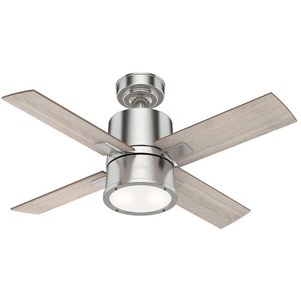 Hunter Deckenventilator »Beck, 107 cm Gebürstetes Nickel«