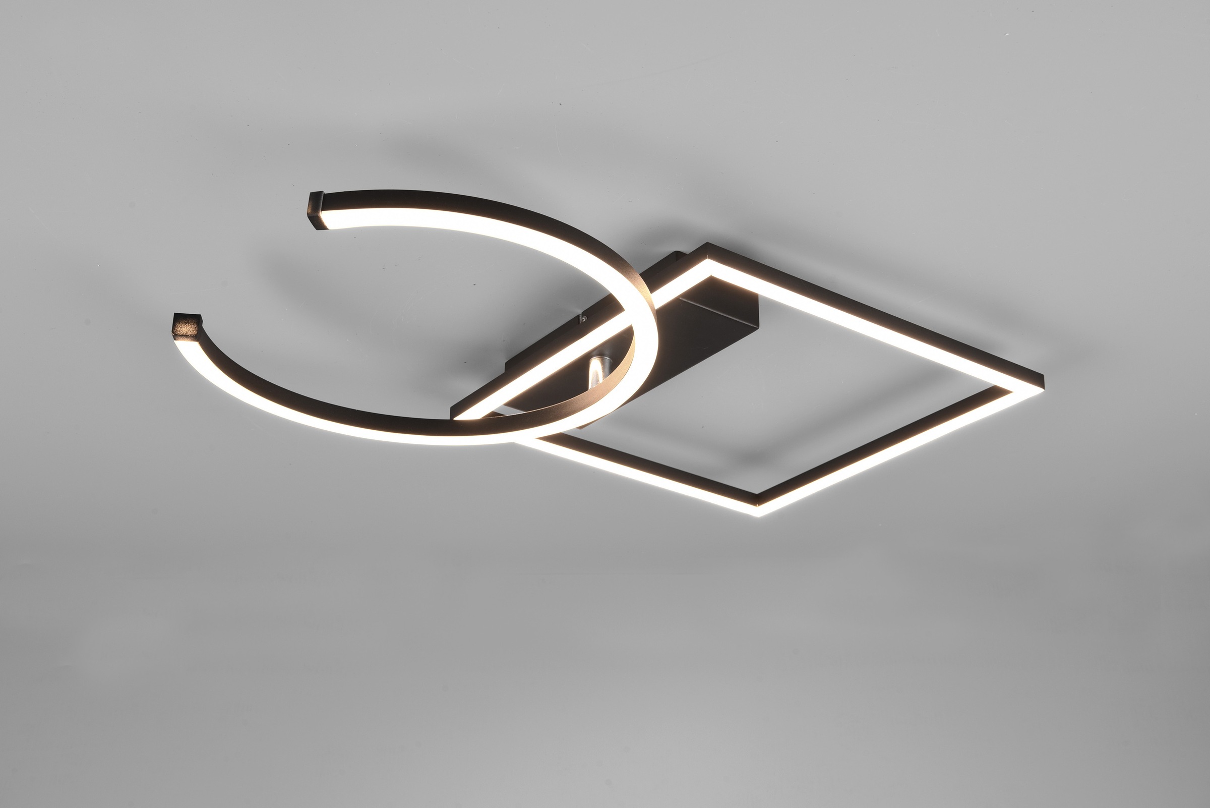 REALITY Leuchten LED Deckenleuchte »PIVOT«, 1 flammig, Leuchtmittel LED-Modul | LED fest integriert, über Wandschalter dimmbar, zur Wand-und Deckenmontage geeignet