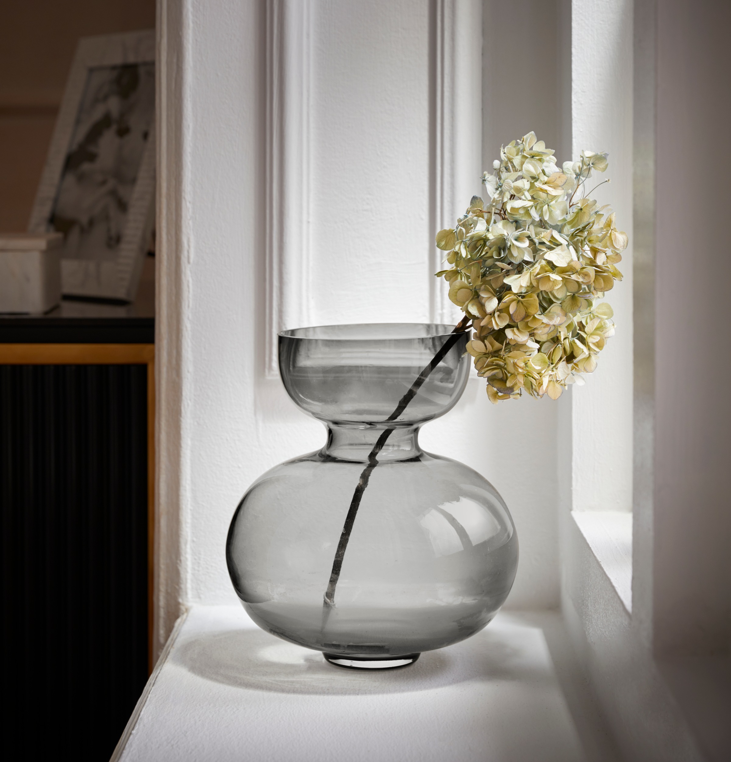 Guido Maria Kretschmer Home&Living Tischvase »Limburg«, (1 St.), aus Glas, Höhe ca. 25 cm