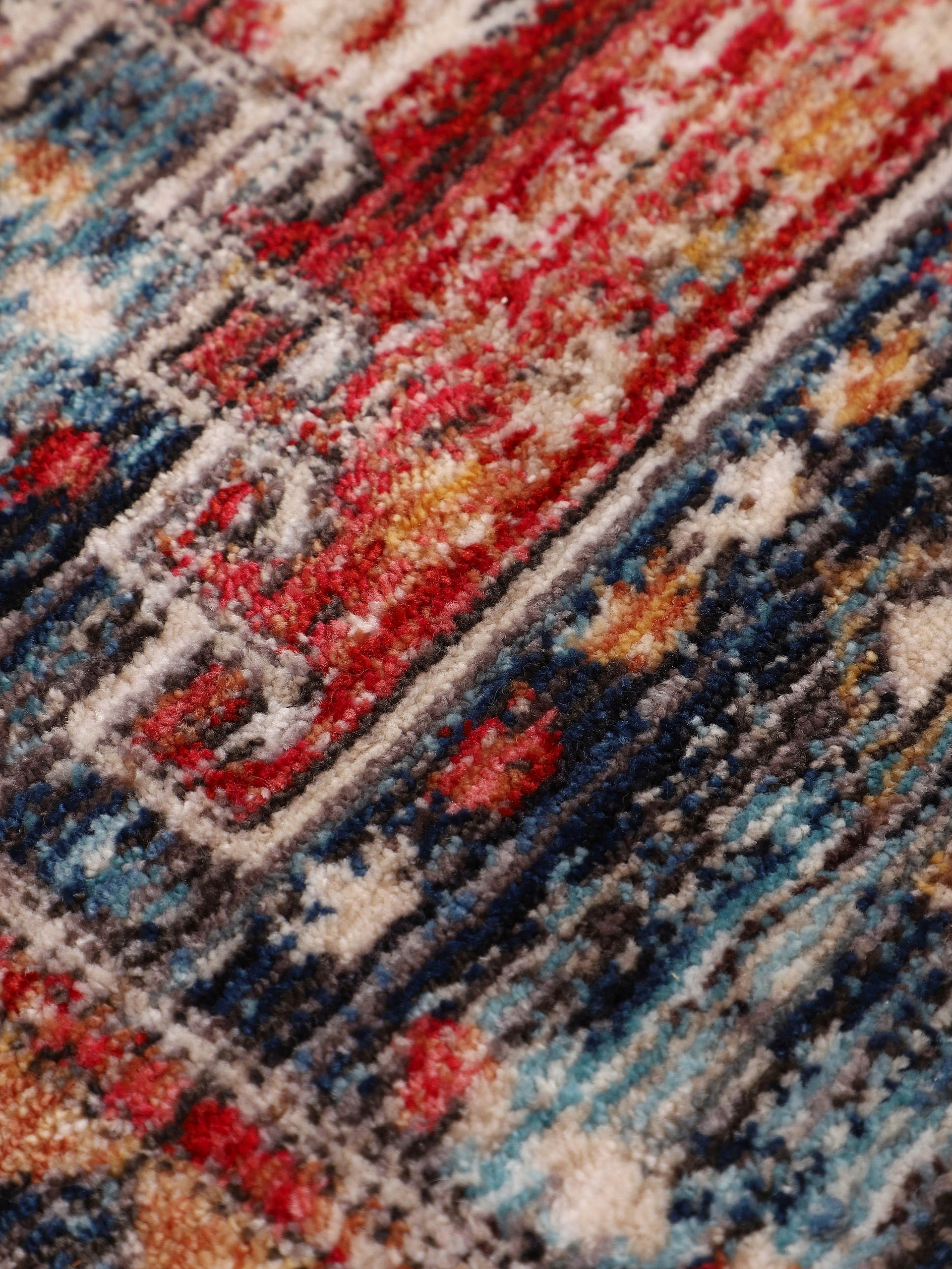 carpetfine Teppich »Phoenix«, rechteckig, 6 mm Höhe, Vintage Look, Wohnzimmer