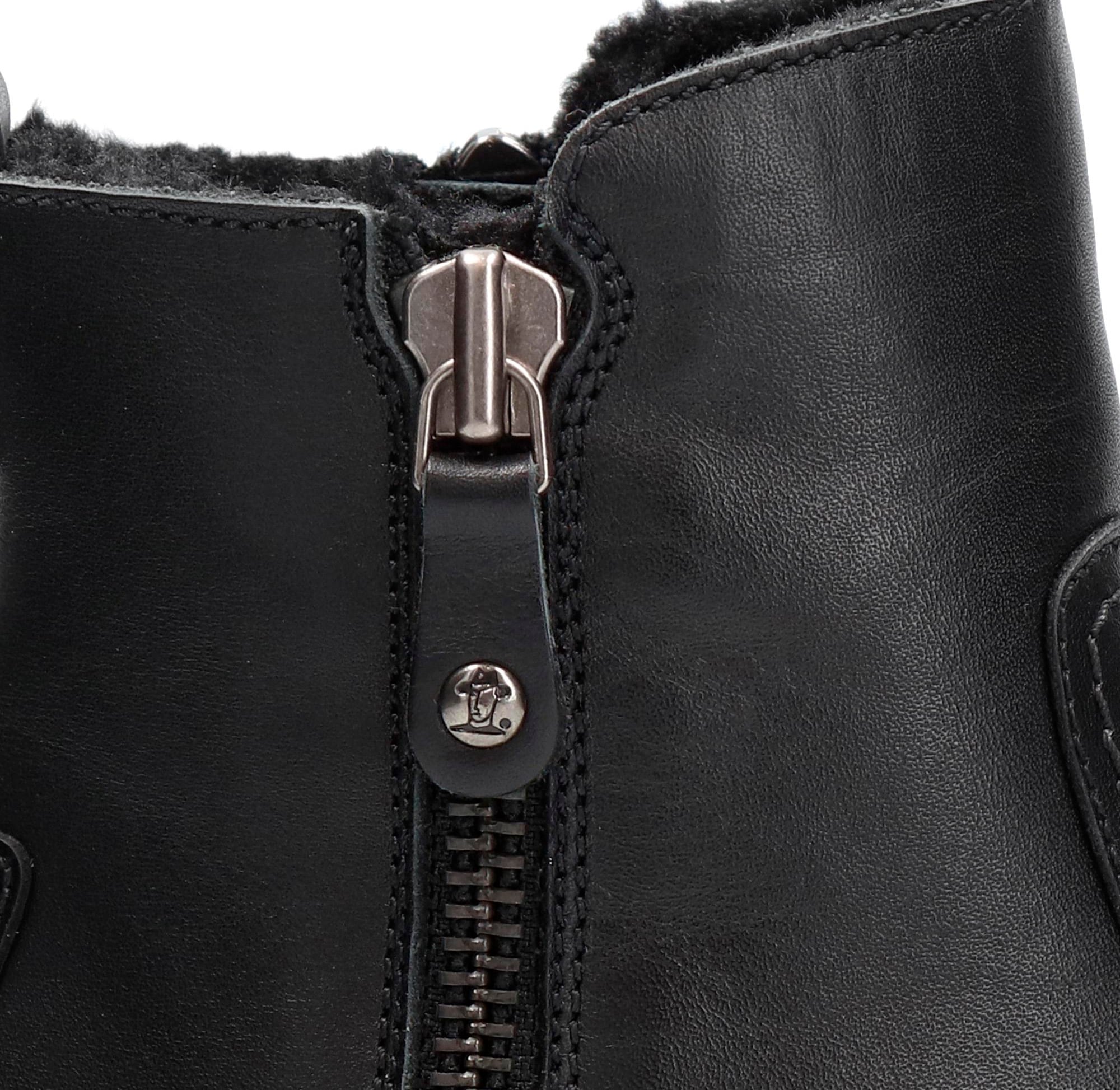 Panama Jack Winterstiefelette, Boots, Profilsohle, Warmfutter, Reißverschlüsse, mit Anziehlasche