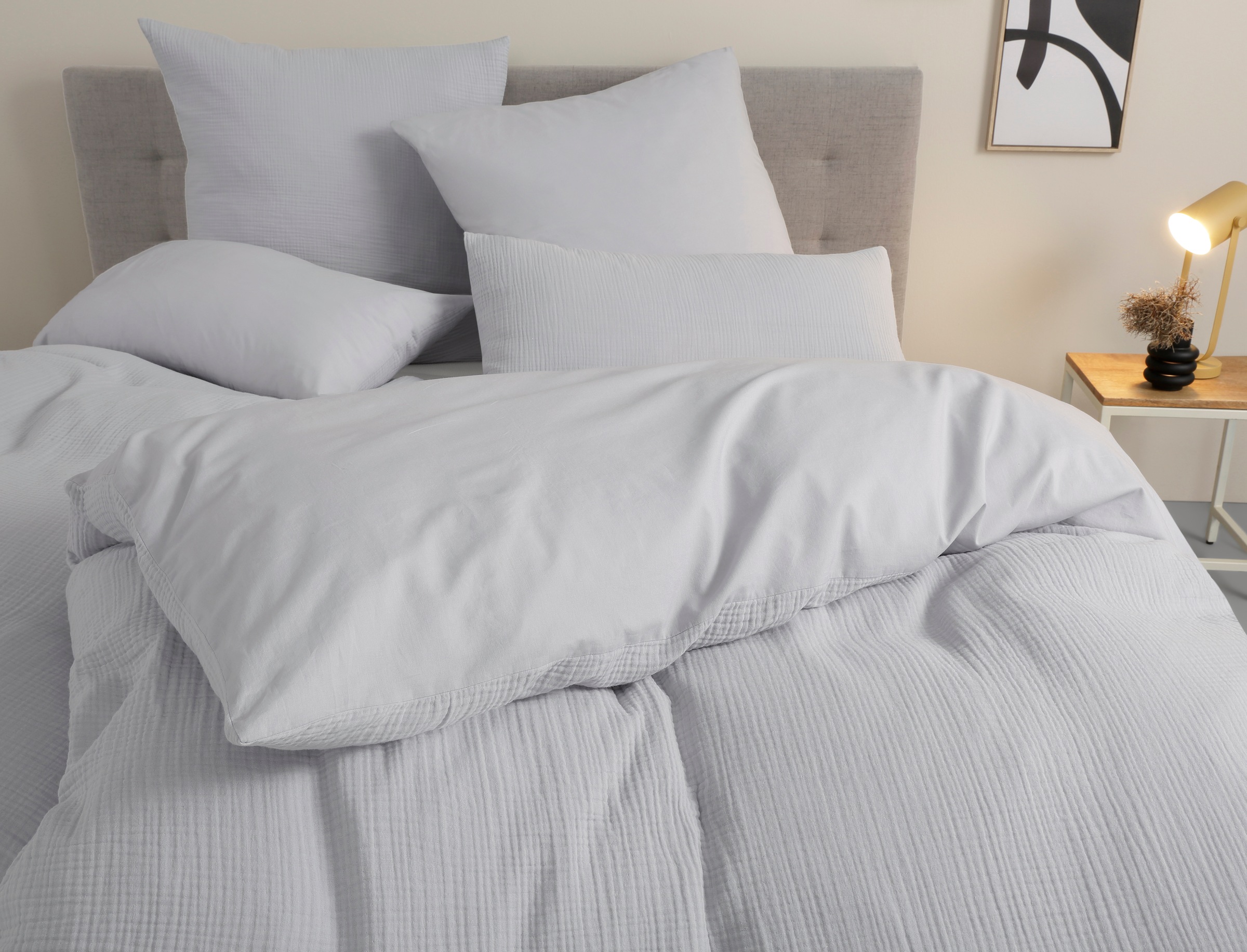 OTTO home Wendebettwäsche »Sari3«, Bettwäsche aus 100% Baumwolle in weichem günstig online kaufen