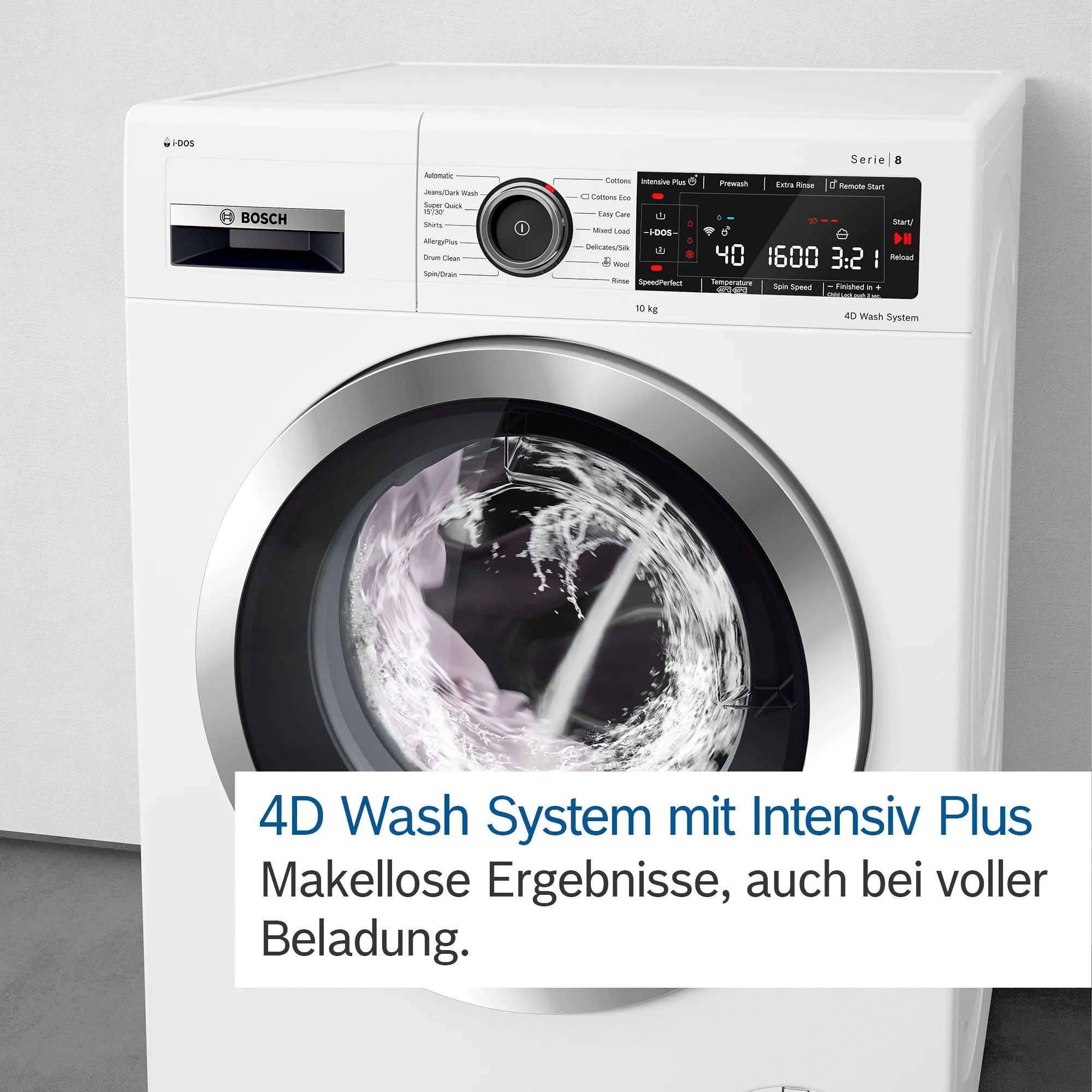BOSCH Waschmaschine »WAV28E44«, HomeProfessional, WAV28E44, 9 kg, 1400 U/min