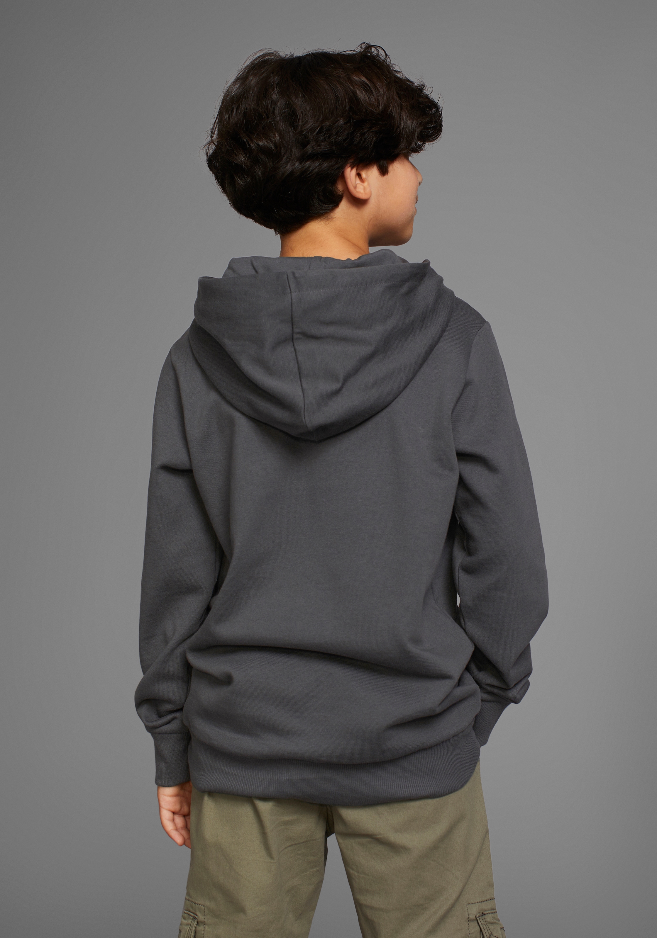 KIDSWORLD Kapuzensweatshirt »GECKO«, cooles Tiermotiv