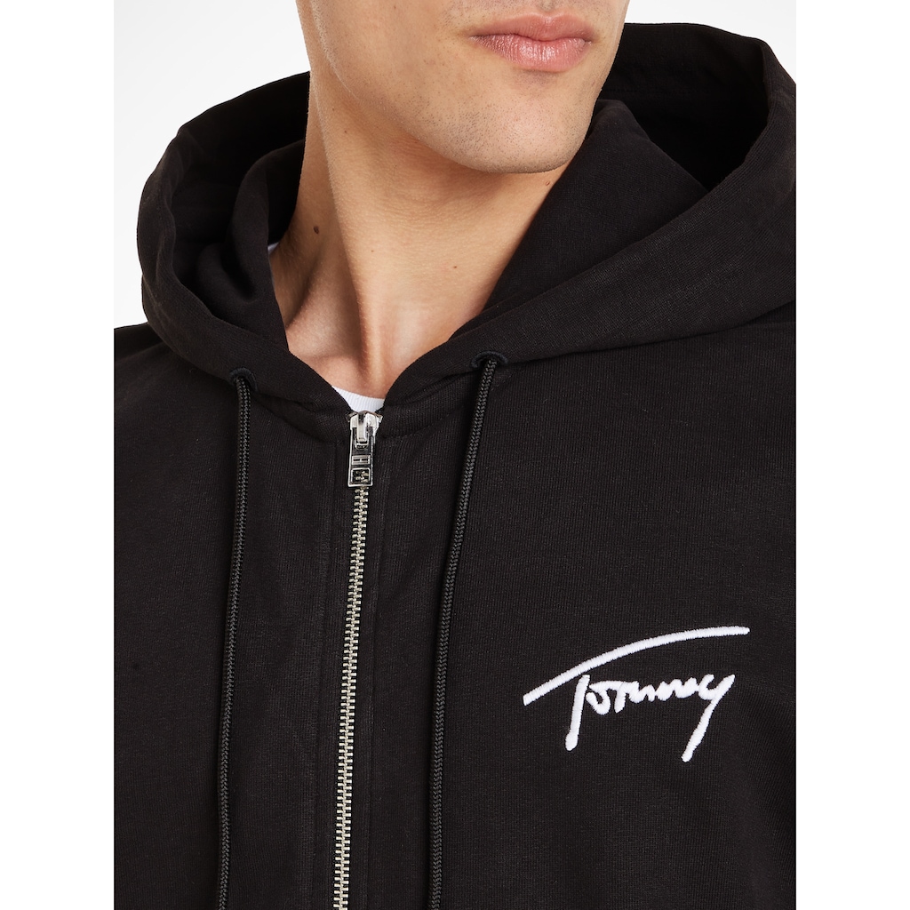 Tommy Jeans Sweatjacke »TJM RLX SIGNATURE ZIP-THRU EXT«