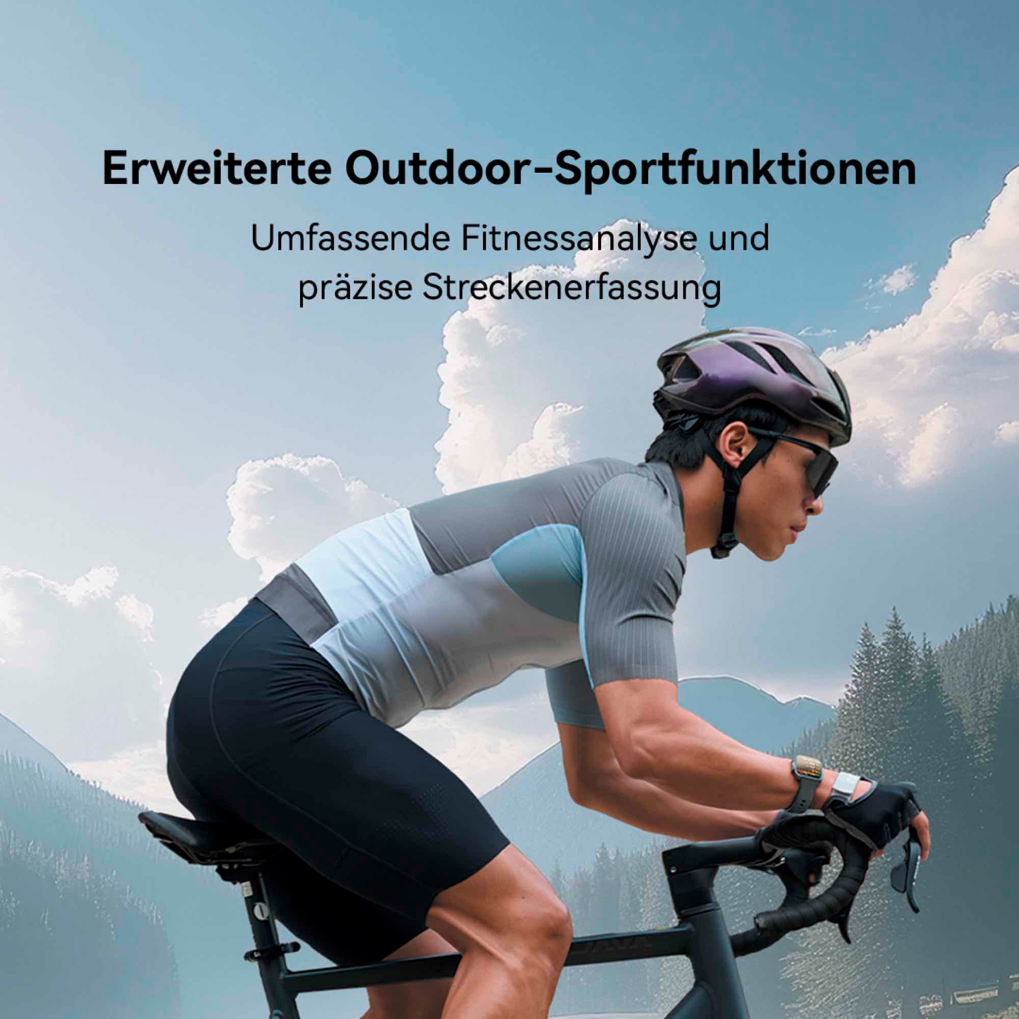 Huawei Smartwatch »WATCH FIT 4, Fitness-Tracker«, (4,6 cm / 1,82 Zoll), 4,00 GB, Schlankes Design, Erweiterte Sportmodi, bis zu 10 Tage Akkulaufzeit