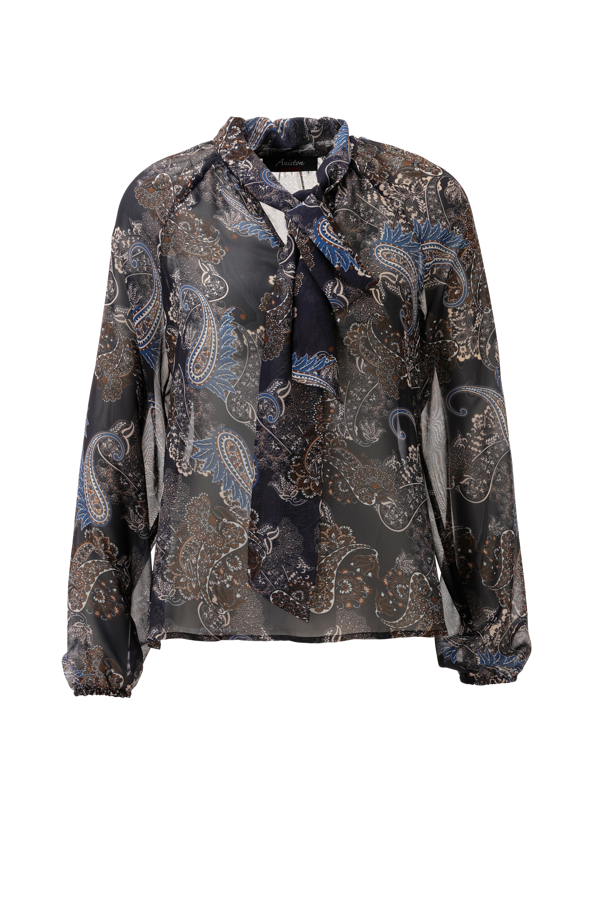 Aniston CASUAL Schlupfbluse im trendfarbenen Paisley-Muster - NEUE KOLLEKTION