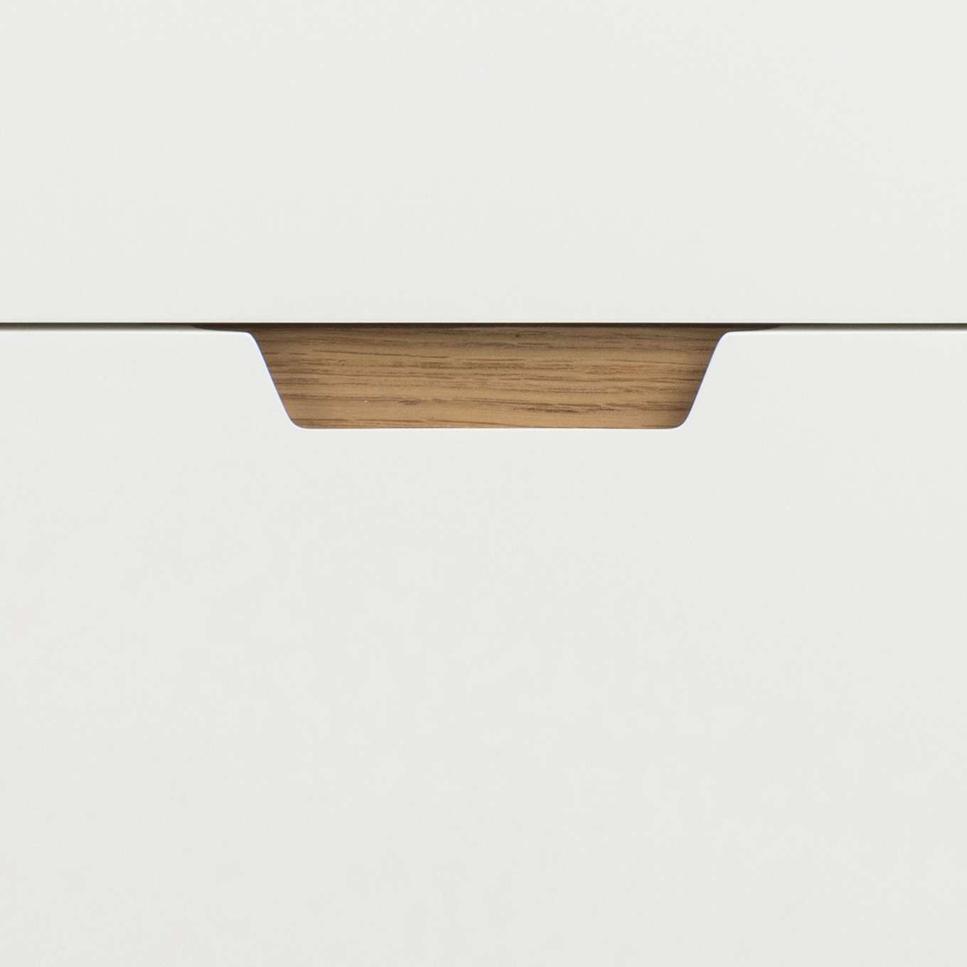 ACTONA GROUP Sideboard »Lowell«, 3 Schubladen mit Dämpfung, nordischer Stil, Weiß, B: 80 cm