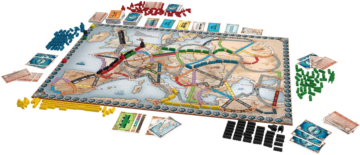 Asmodee Spiel »Zug um Zug Europa«