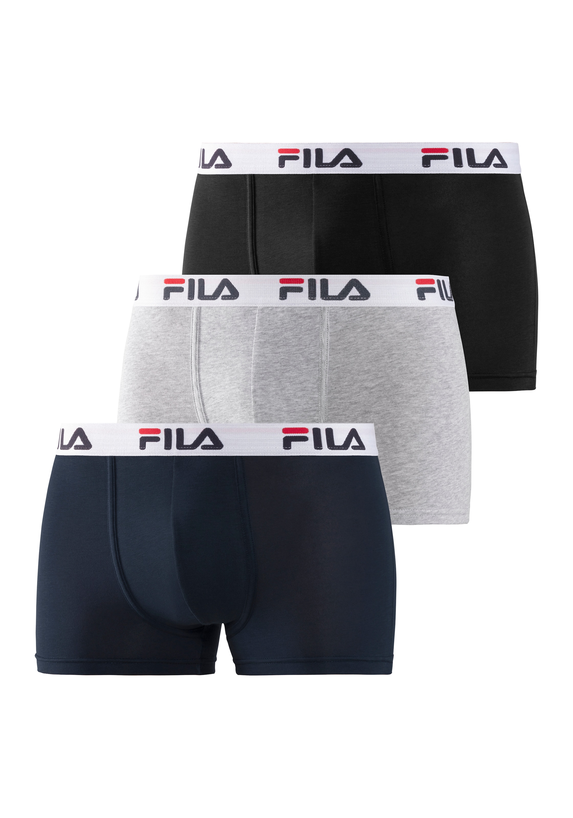 Fila Boxer »MAN BOXER SHORTS« 3er Pack, mit elastischem Logobund günstig online kaufen