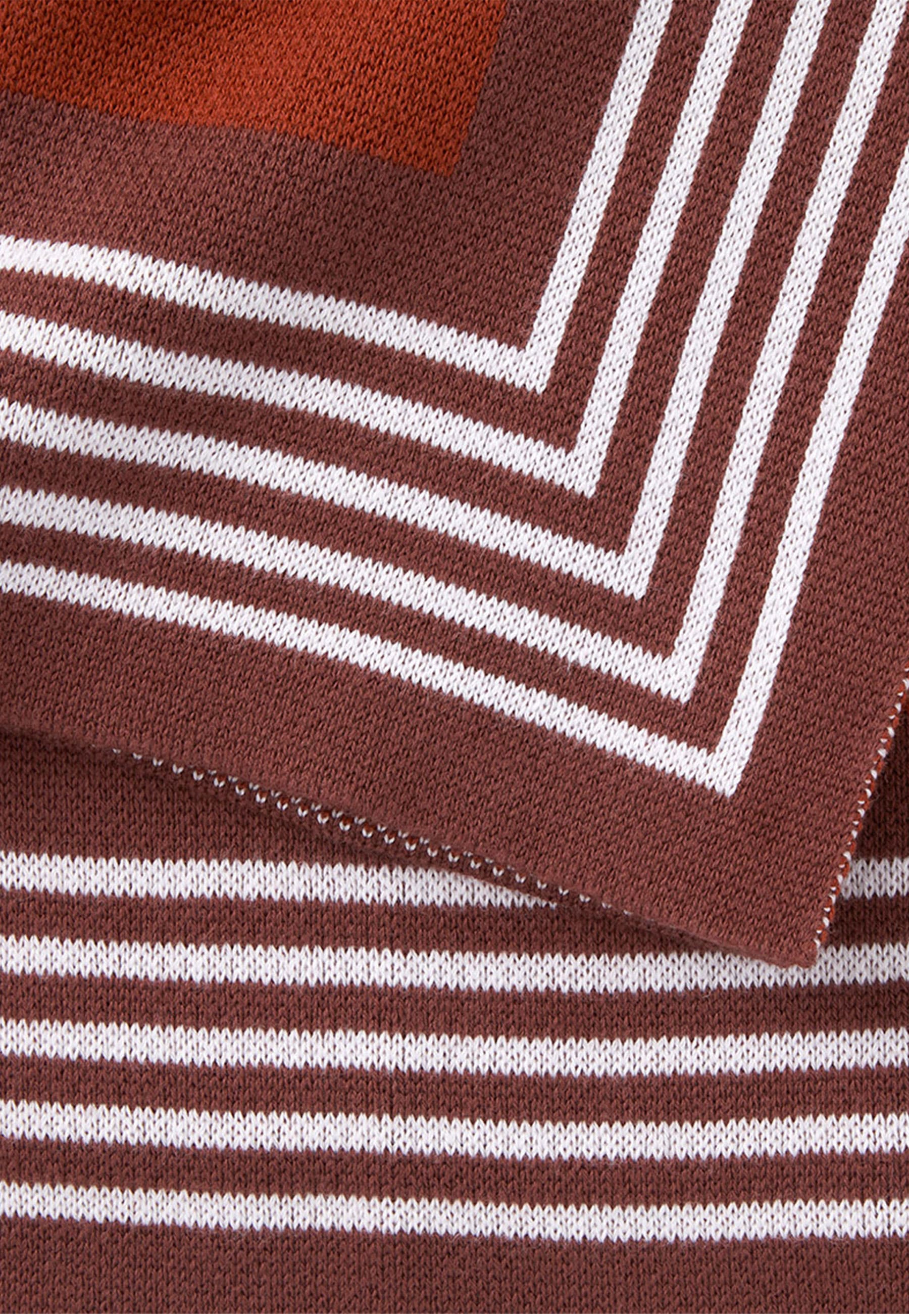 Lacoste Plaid »LFRAME« mit Label-Applikationen