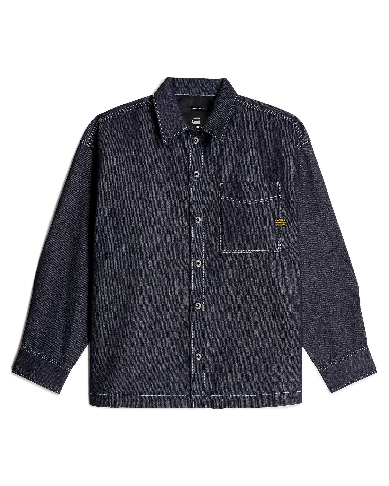 G-STAR Langarmshirt »Boxy Fit Hemd«