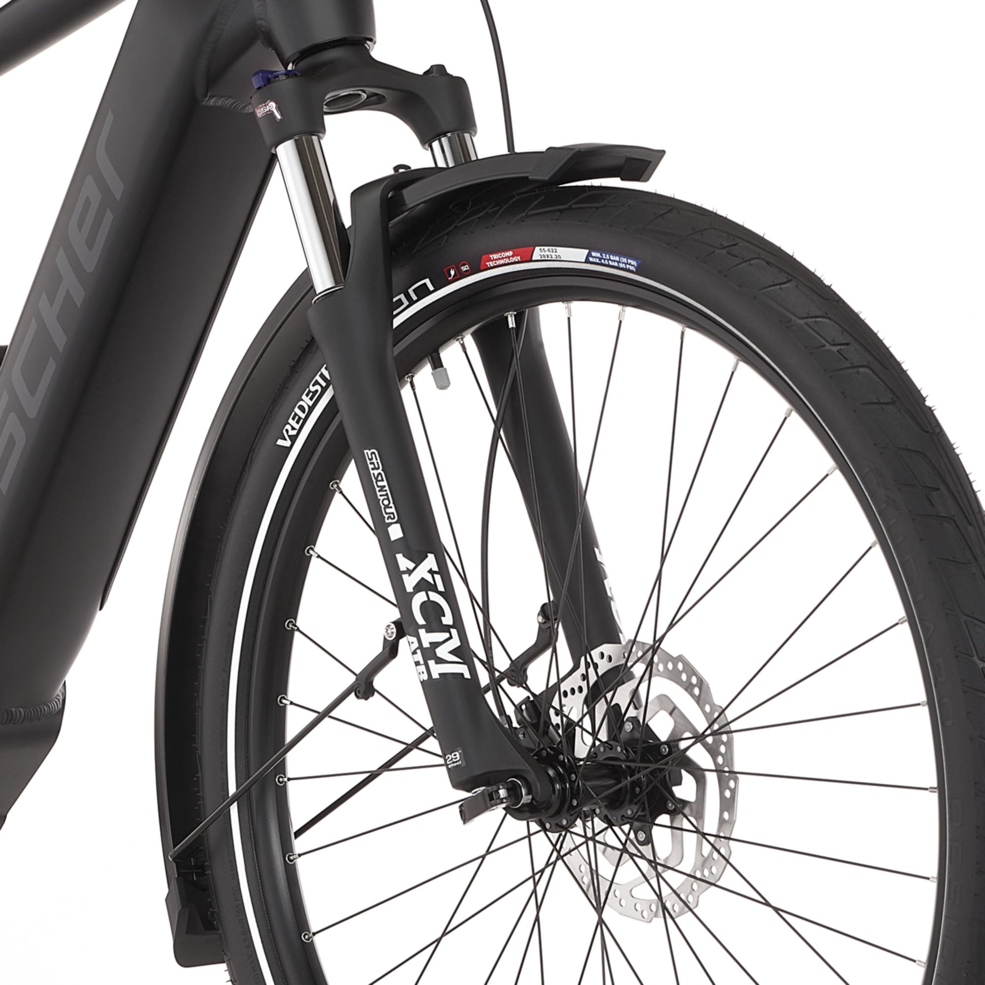 FISCHER Fahrrad E-Bike »VIATOR N100 55 711«, 12 Gang, SRAM, Schaltwerk SX EAGLE