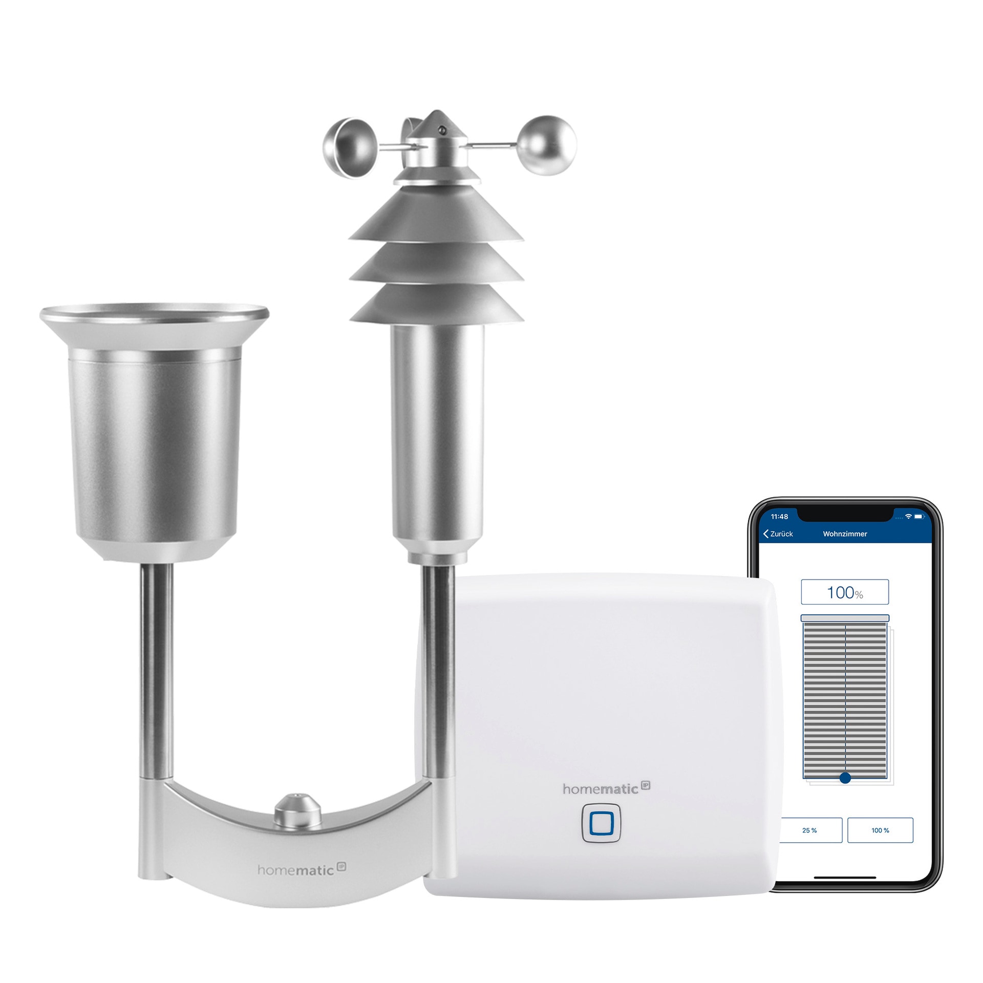 Homematic IP Wetterstation »Access Point + Wettersensor – plus«