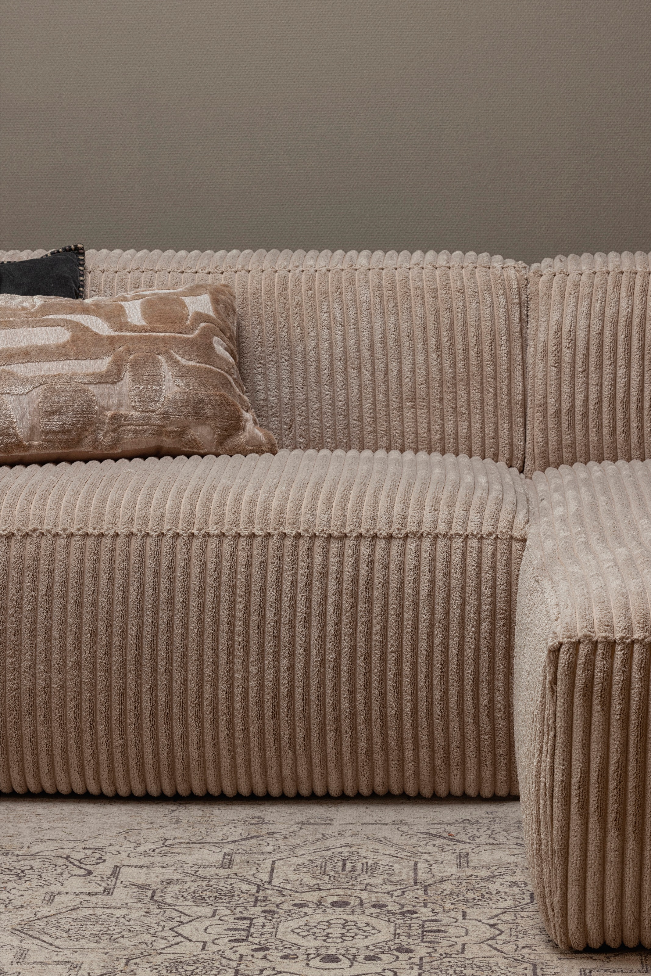 WOOOD Ecksofa »Bean«, Chaiselongue-Sofa, Breite 254 cm