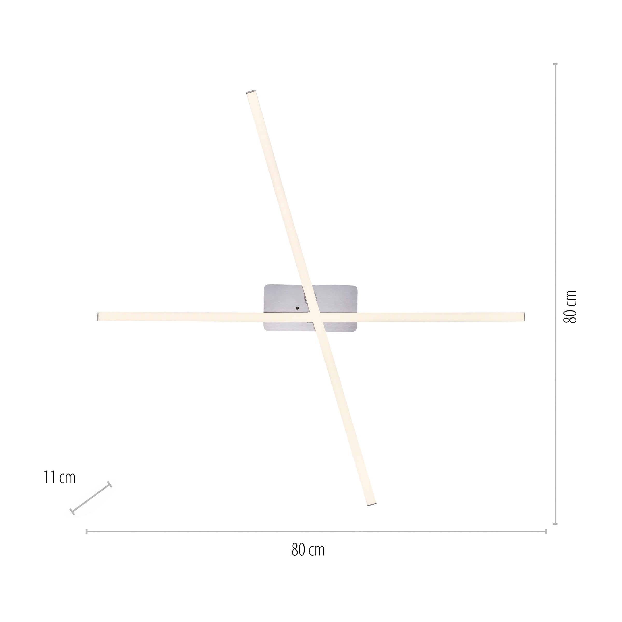 JUST LIGHT Deckenleuchte »ALINA« LED-Board 1 Stk. warmweiß - kaltweiß LED, CCT - über Fernbedienung , RGB , dimmbar über Fernbedienung