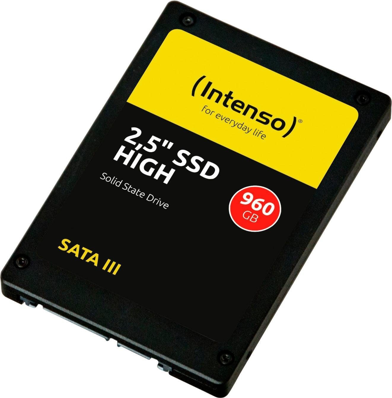 Intenso interne SSD »HIGH«, 2,5 Zoll, Anschluss SATA III