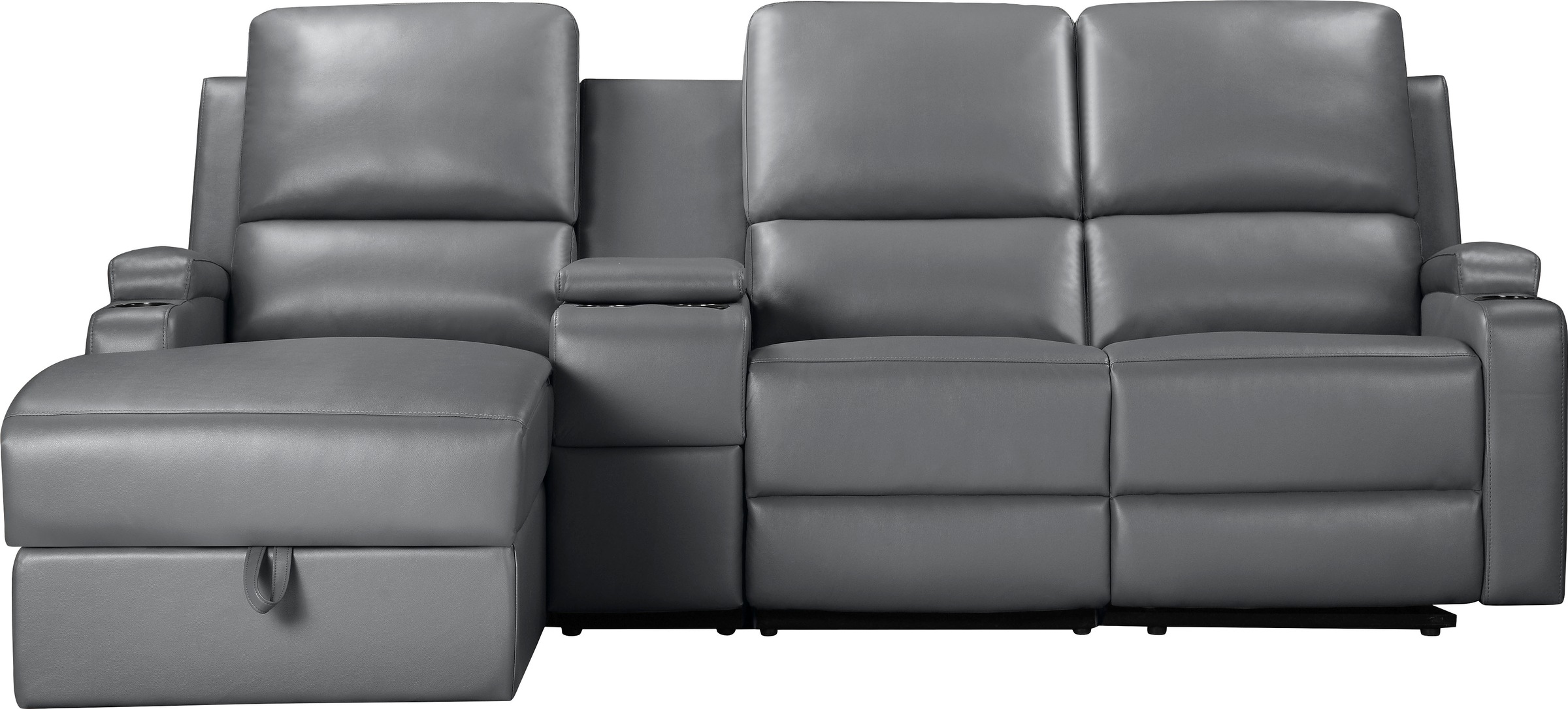 Home affaire Ecksofa »Napori Multimediasofa, 3er Kinosessel XXL, L-Form,«, günstig online kaufen
