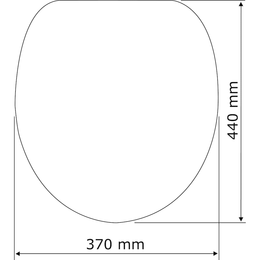 WENKO WC-Sitz »Premium Kos«