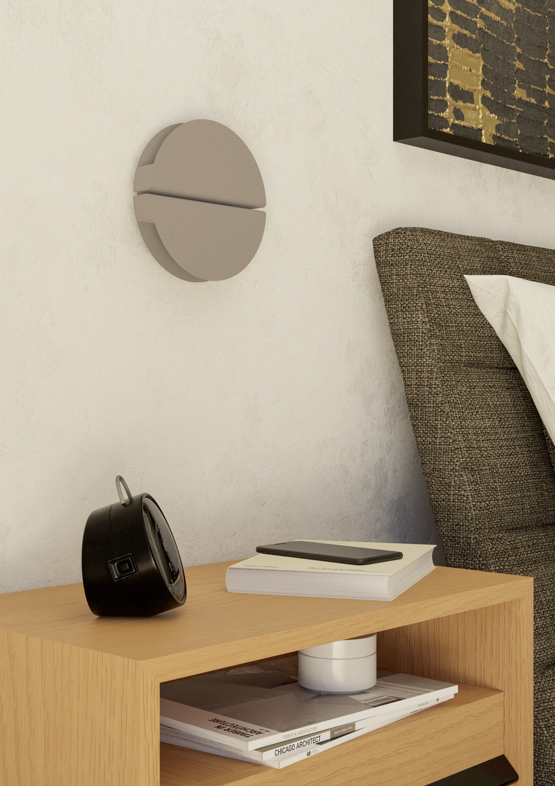 EGLO Wandleuchte »PIANOSA Wandlampe - Edelstahl - LED - 4,5W - IP20« LED-Modul 1 Stk. Kaltweiß | Neutralweiß | Warmweiß Wandstrahler, Wandspot, Wohnzimmer, Flur, Schlafzimmer, Ø18 x AL6 cm