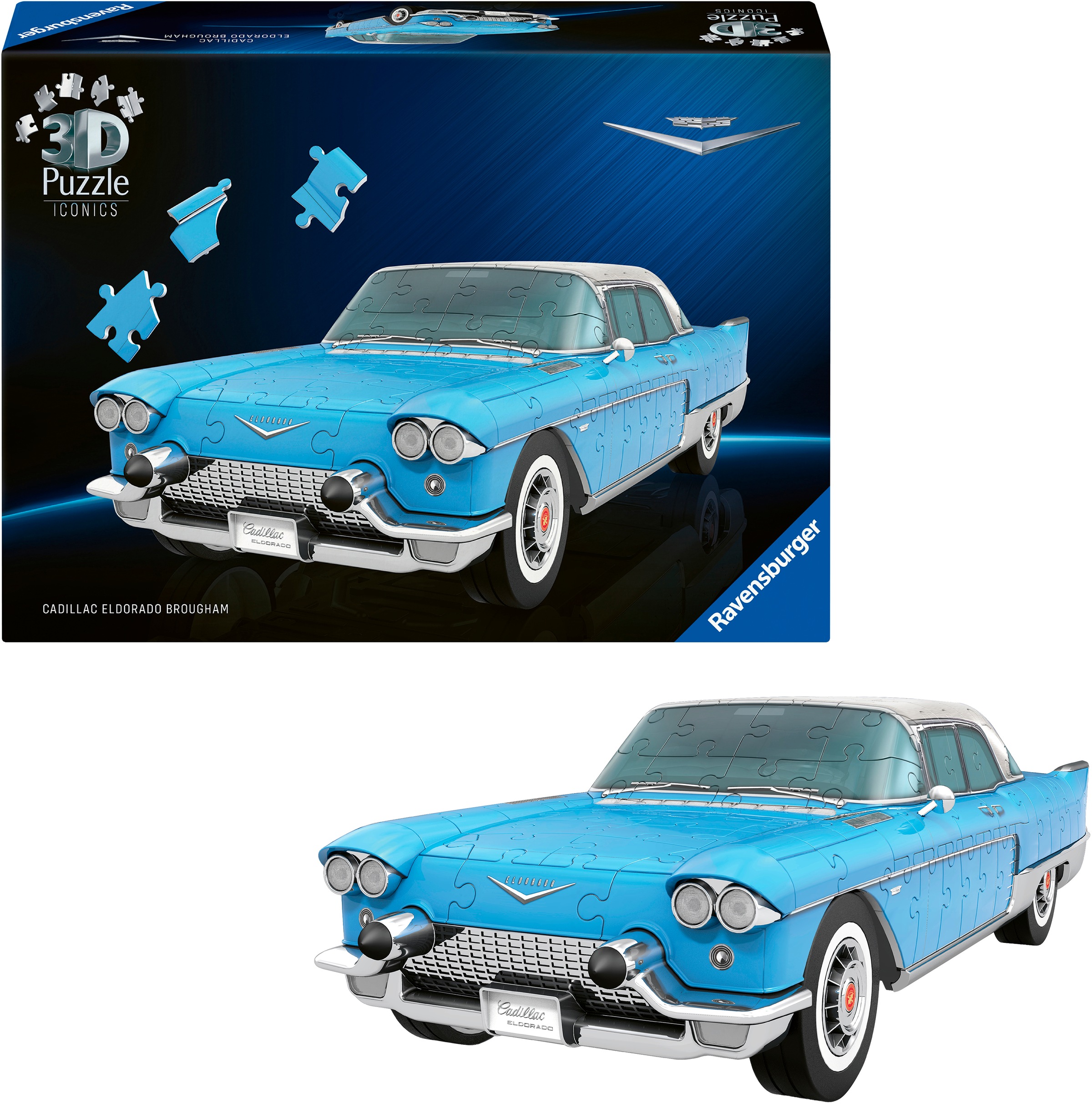 Ravensburger 3D-Puzzle »Iconics: Cadillac Eldorado Brougham« Made in Europe