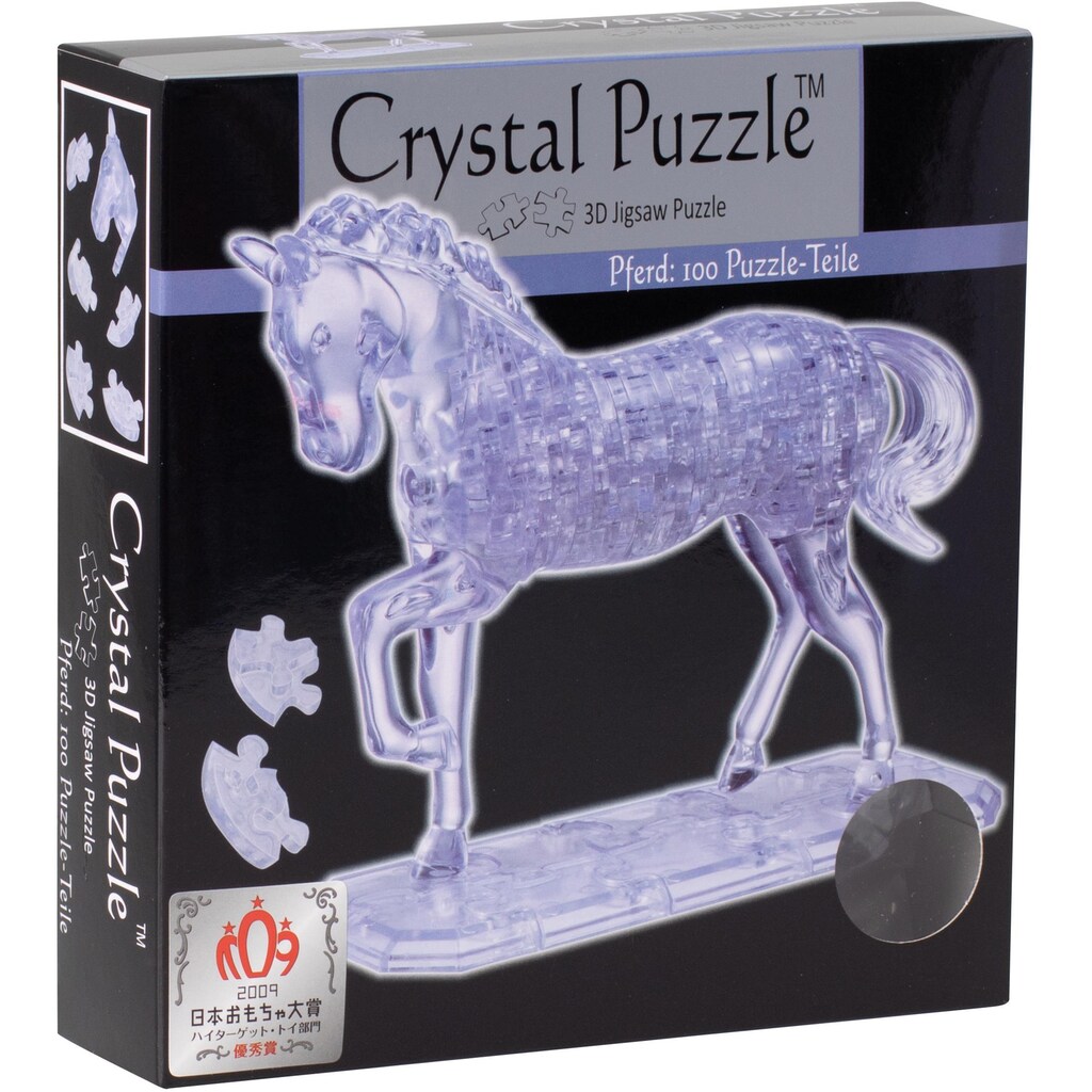 HCM KINZEL 3D-Puzzle »Crystal Puzzle, Pferd transparent«