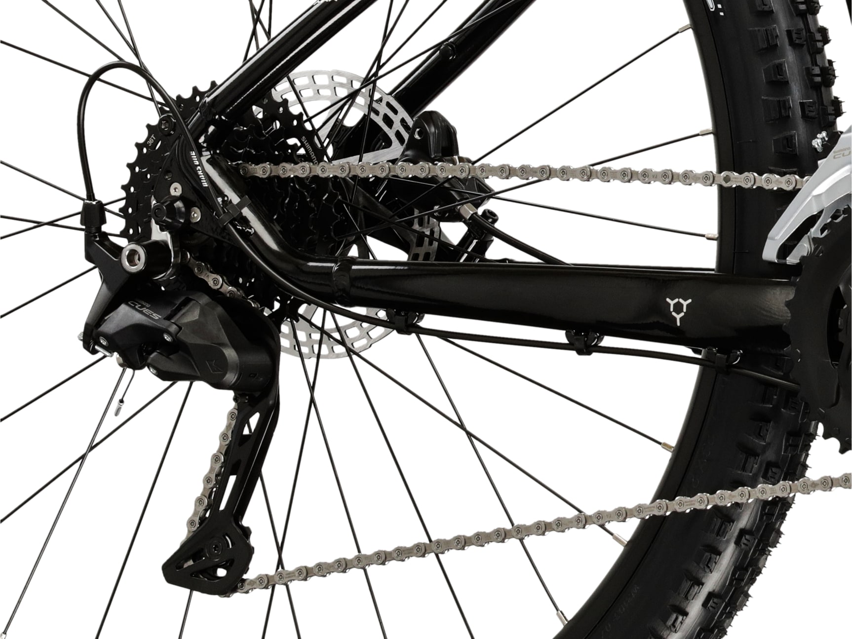 Kross Mountainbike »KROSS Mountainbike Hardtail 29" Hexagon 5.0 schwarz 18 Gänge« 18 Gang Shimano CUES U3020 Schaltwerk Kettenschaltung