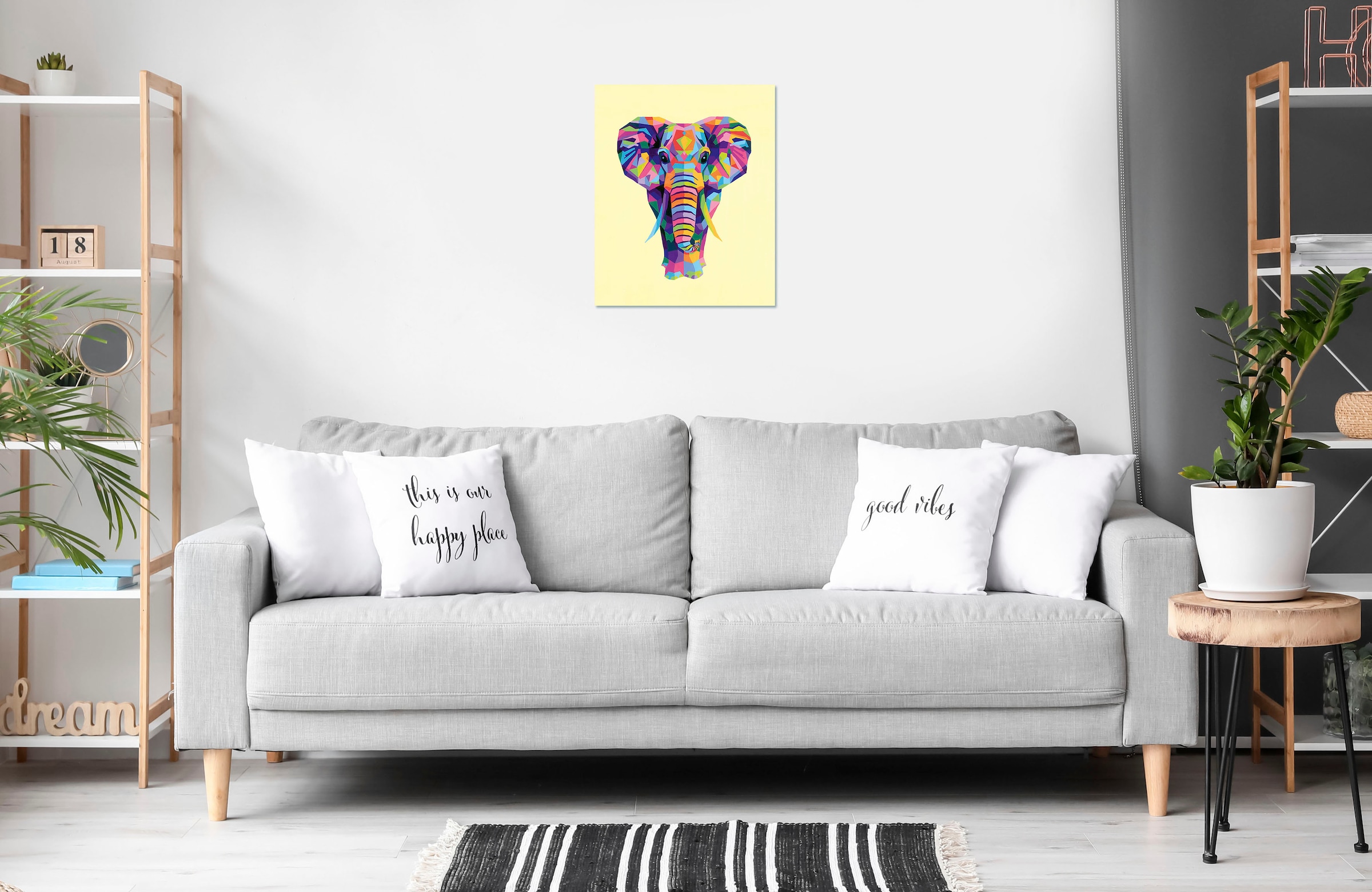 Ravensburger Malen nach Zahlen »CreArt, Funky Elephant«, Made in Europe