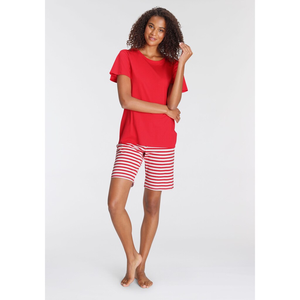 Schiesser Shorty »"Essentials Stripes"«, (2 tlg.)