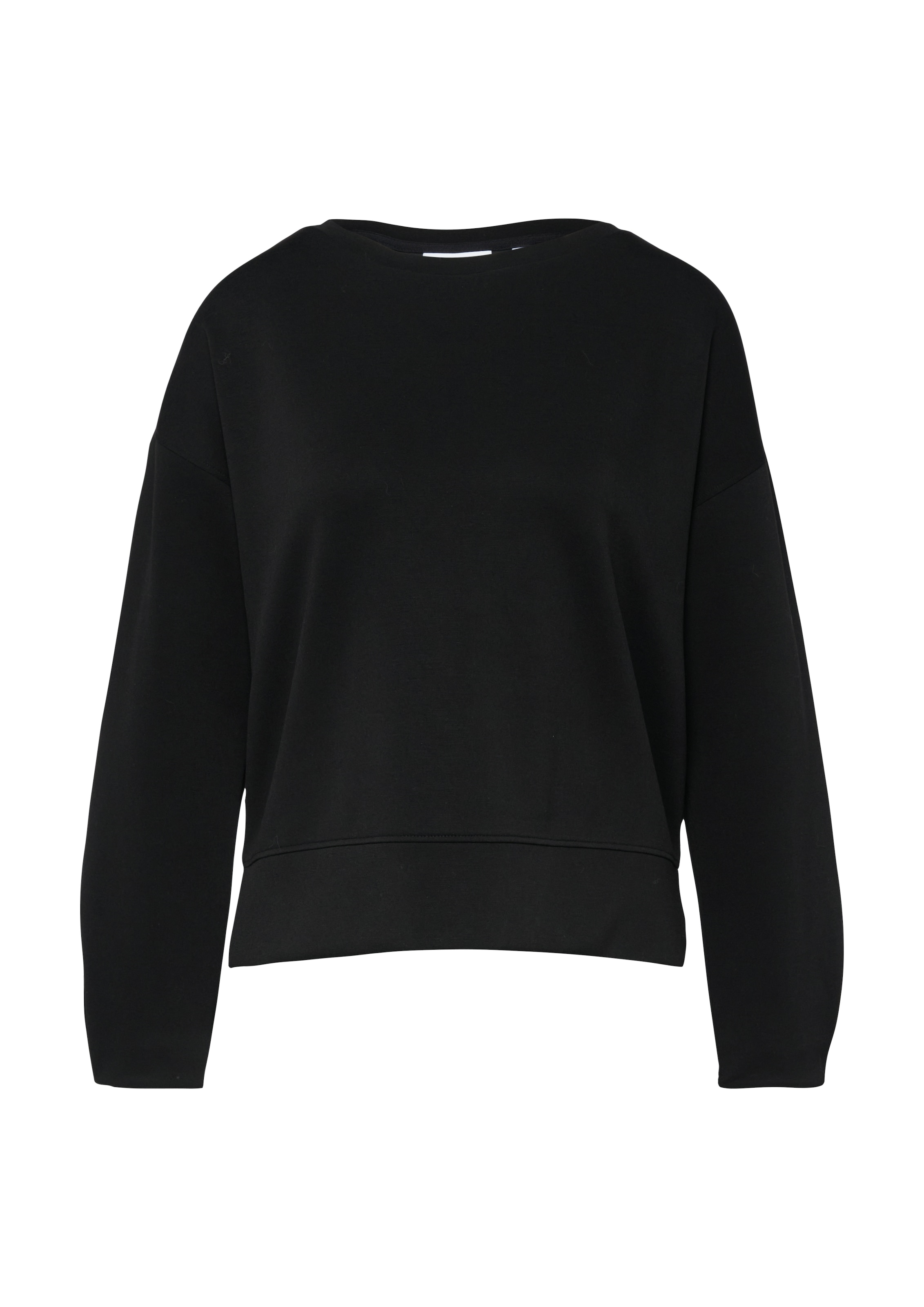 Comma Sweater , unifarben, mit Viskose und Stretch
