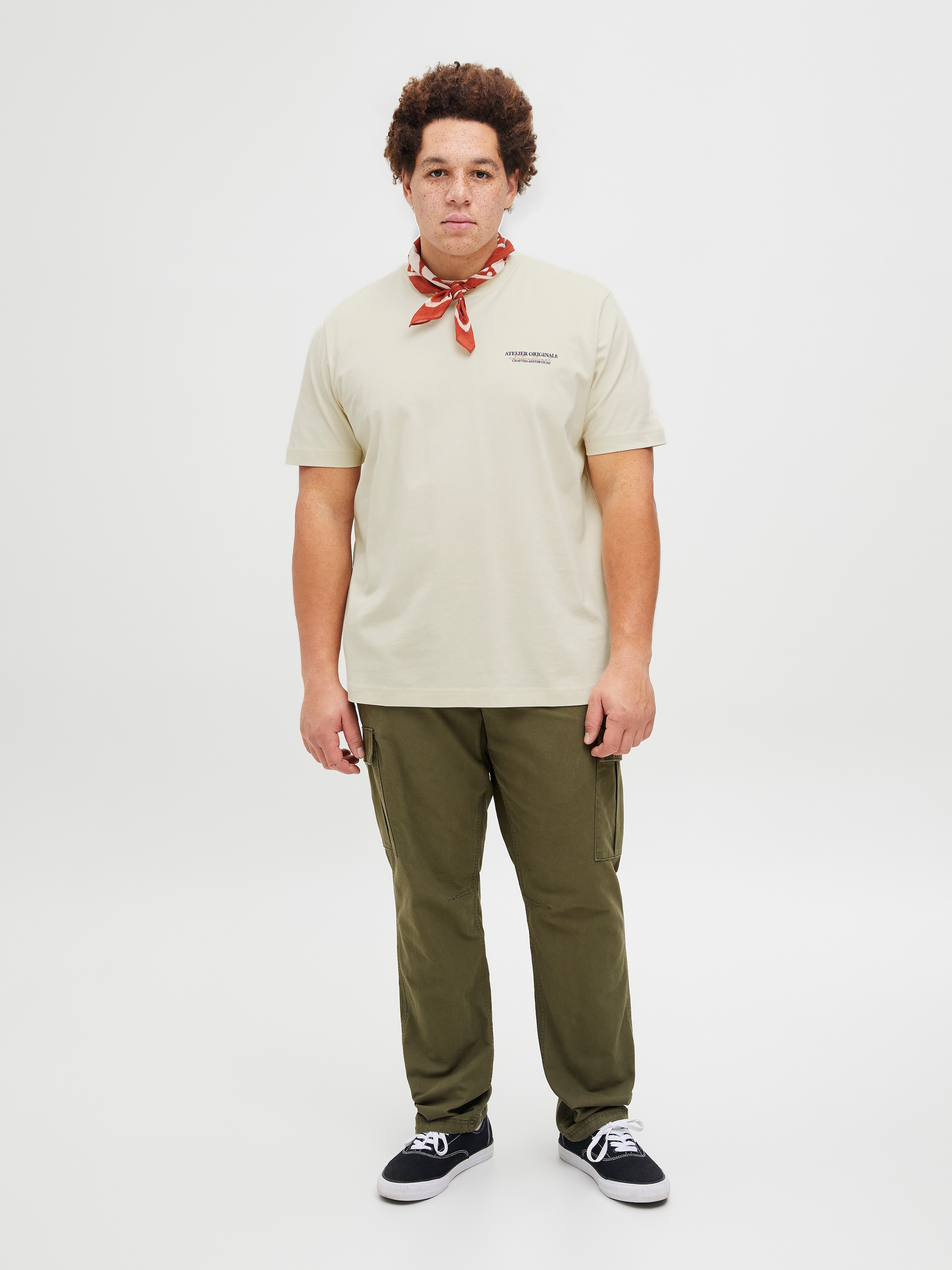 Jack & Jones PlusSize Kurzarmshirt »JORISLINGTON TYPE TEE SS CREW NECK PLS«