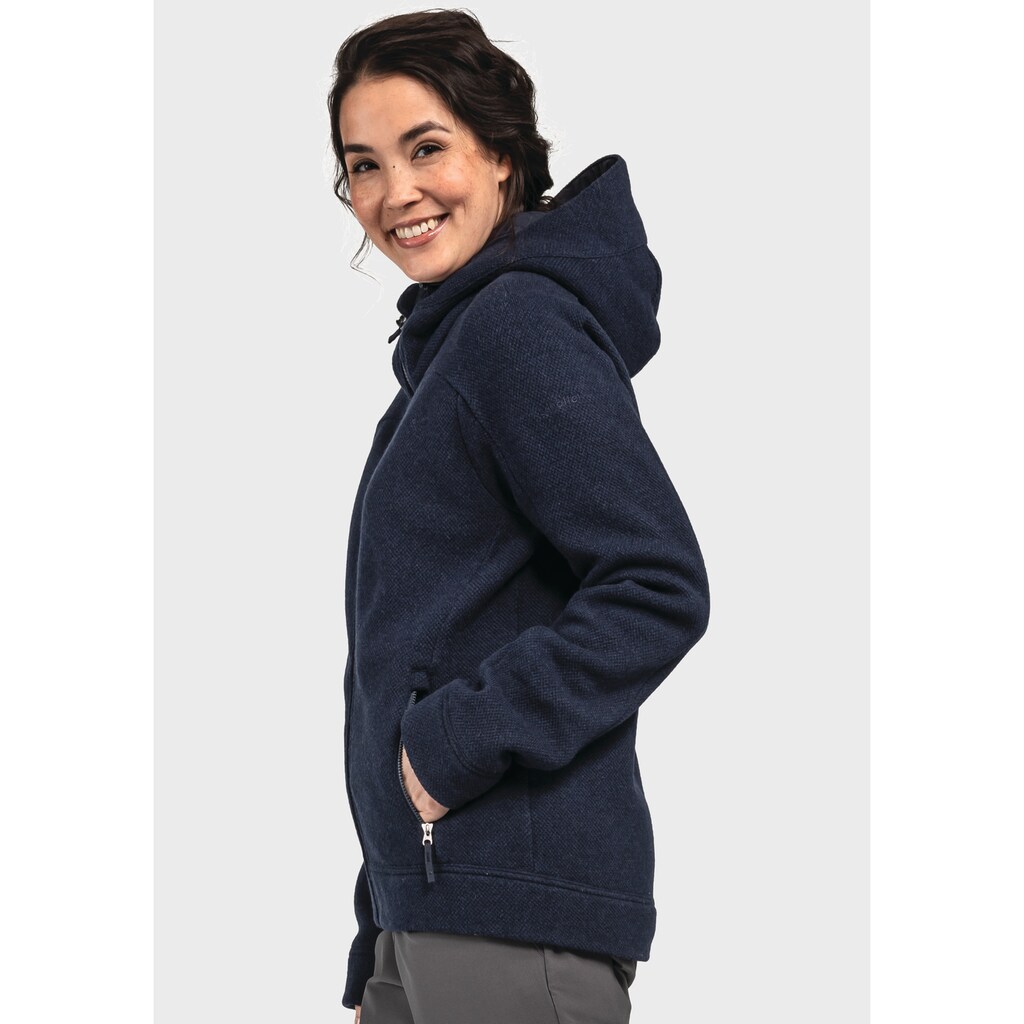 Schöffel Fleecejacke »Fleece Hoody Lakefield L«, mit Kapuze