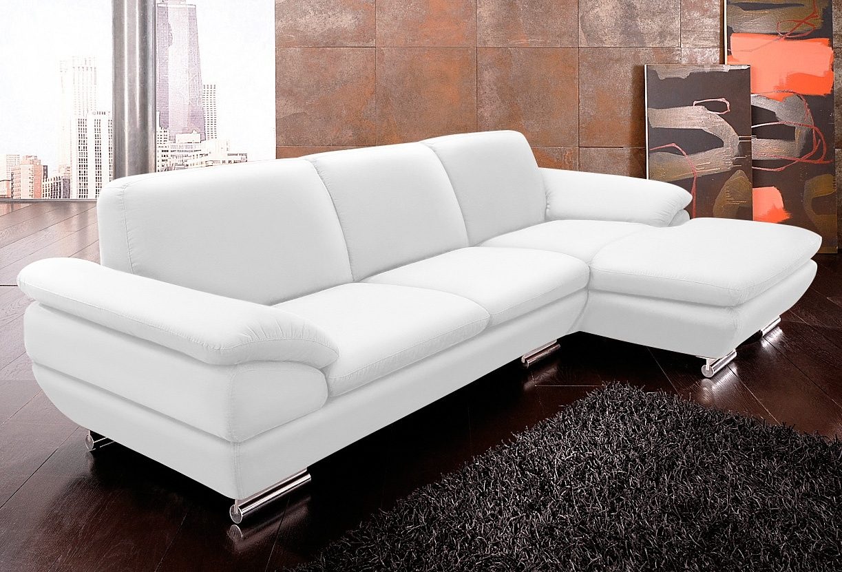 CALIA ITALIA Ecksofa »Glamour, italienisches Designsofa, tollem Sitzkomfort günstig online kaufen